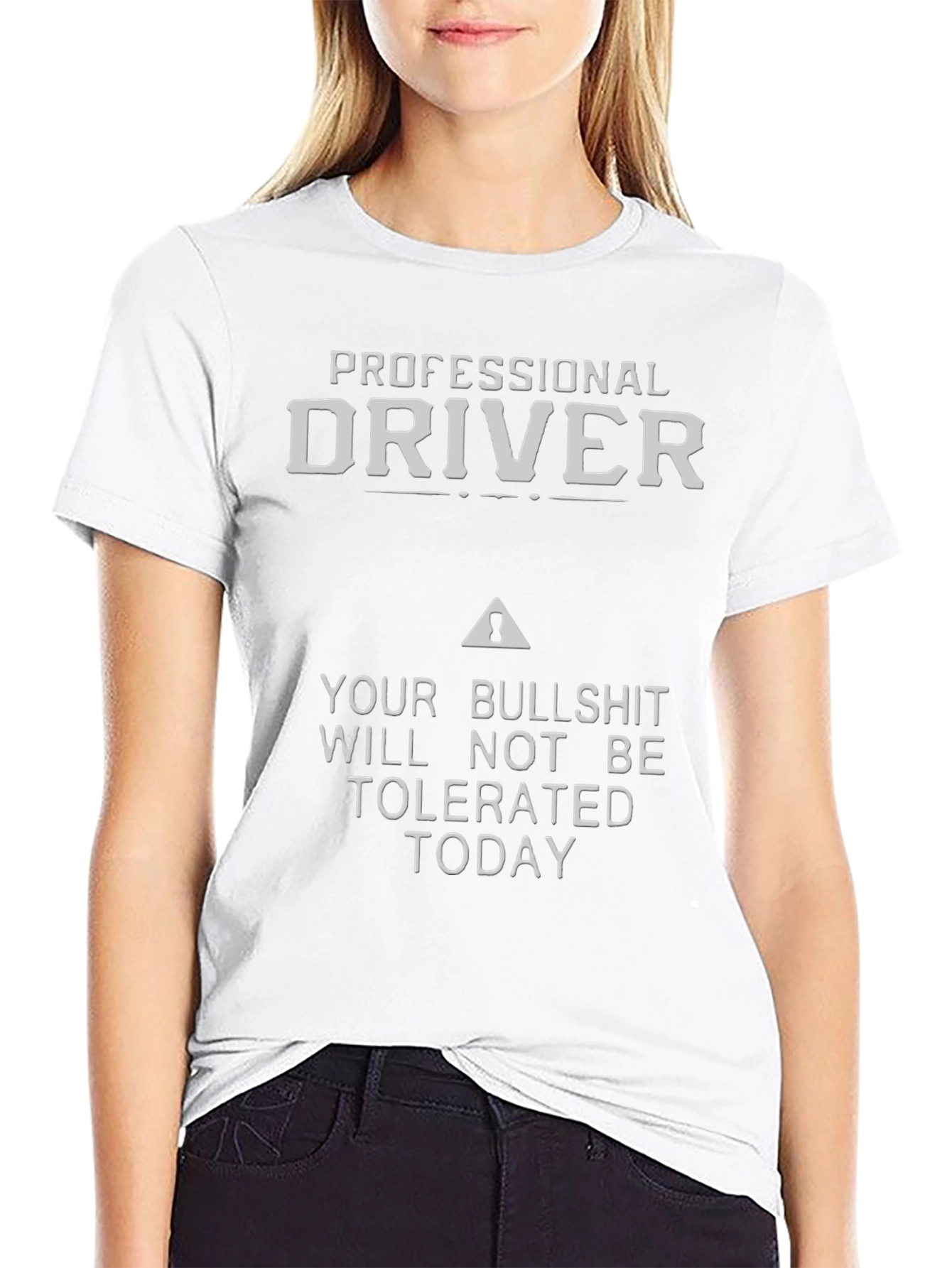 Professional Driver Funny Graphic T-Shirt