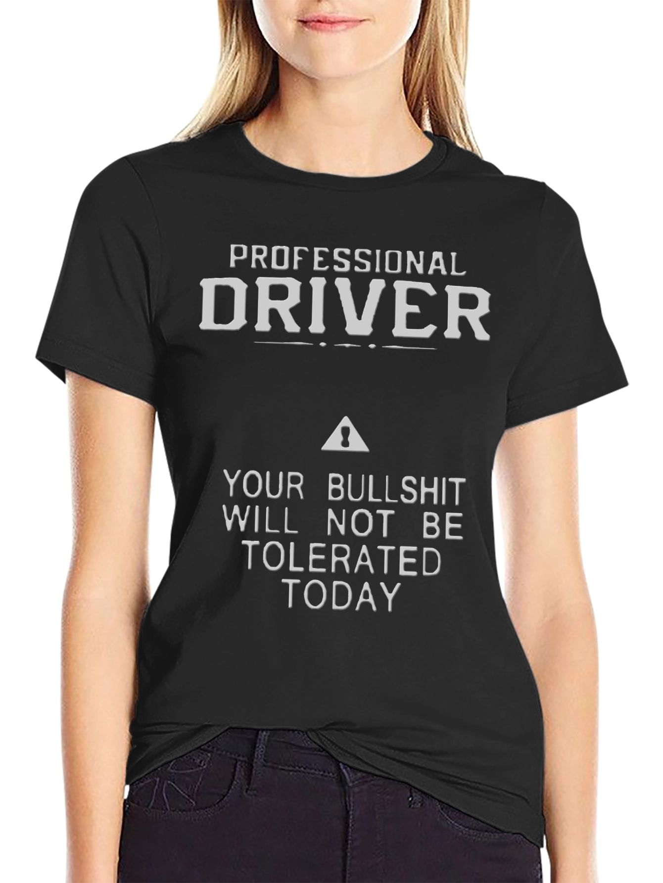 Professional Driver Funny Graphic T-Shirt