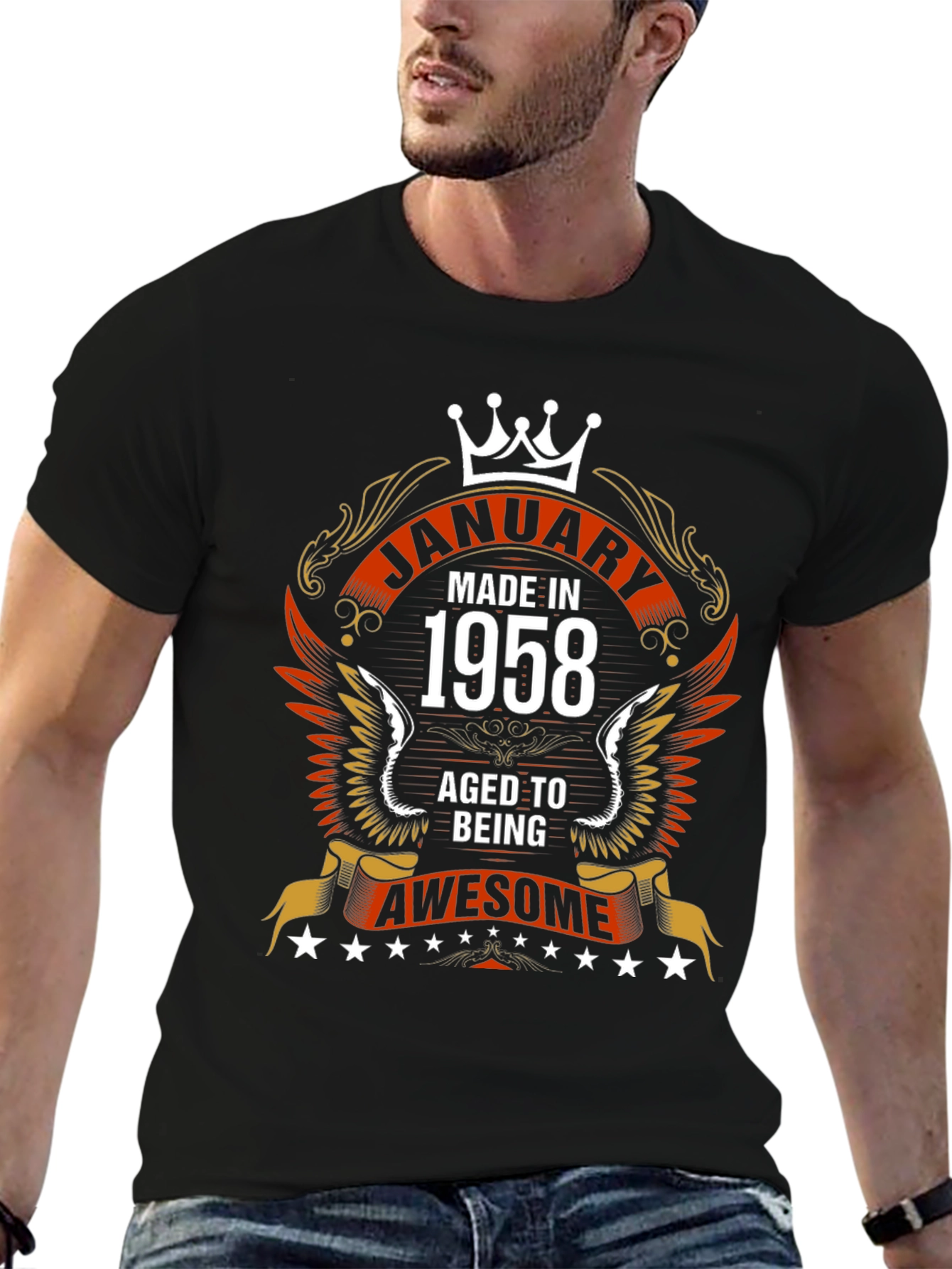 January 1958 Aged To Awesome T-Shirt