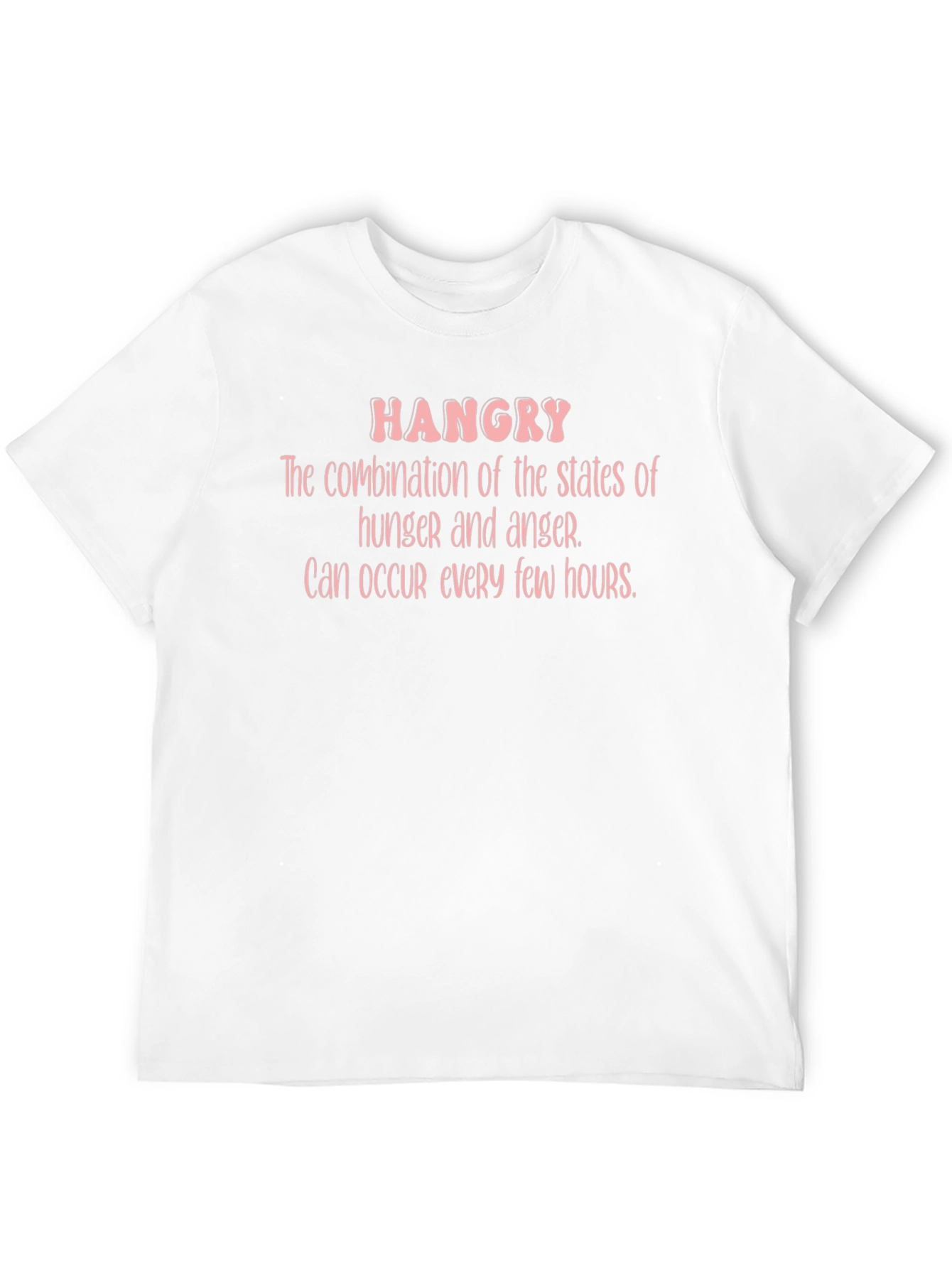 Hangry Definition T-Shirt - Funny Hunger Anger Tee
