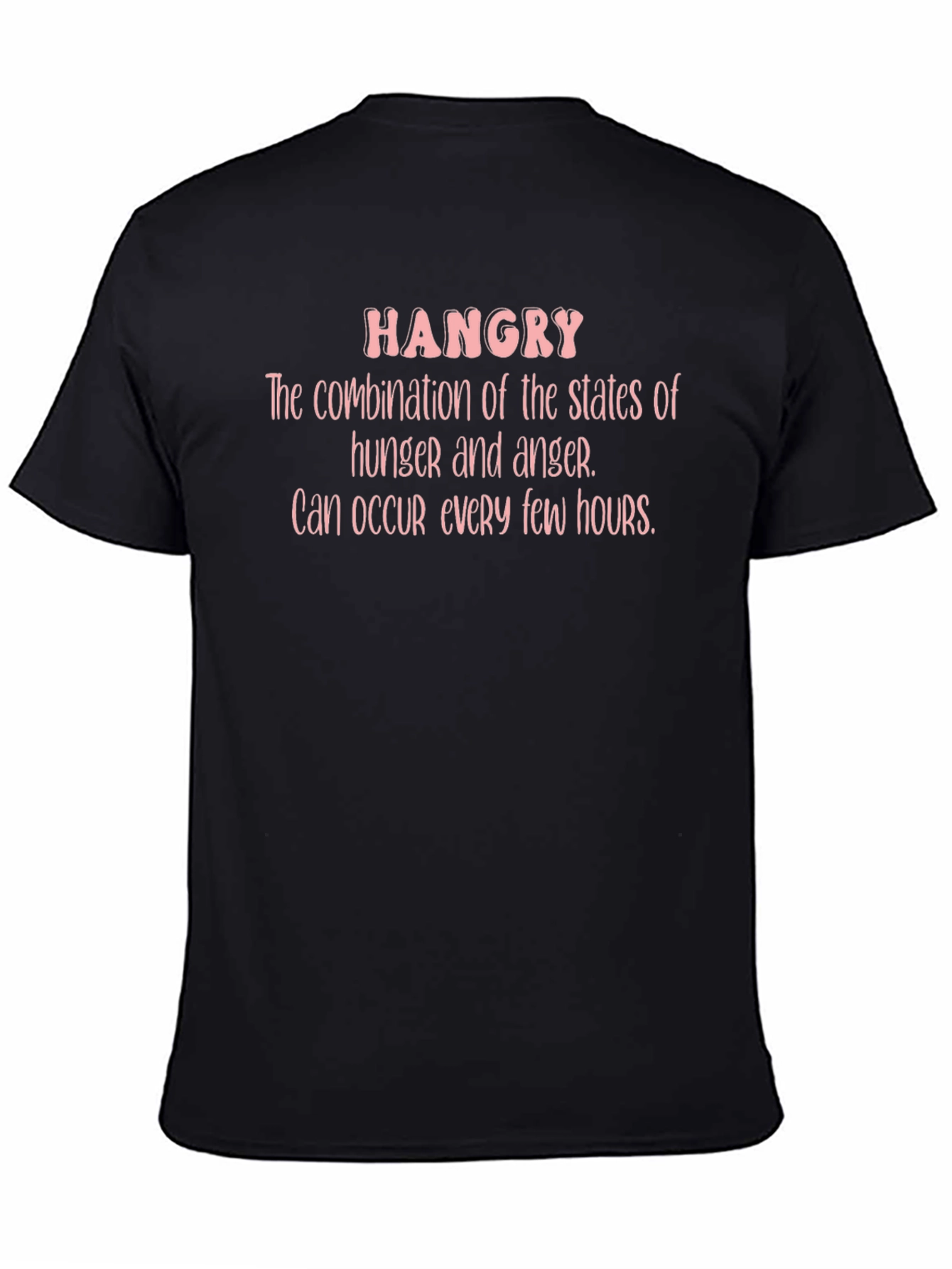 Hangry Definition T-Shirt - Funny Hunger Anger Tee