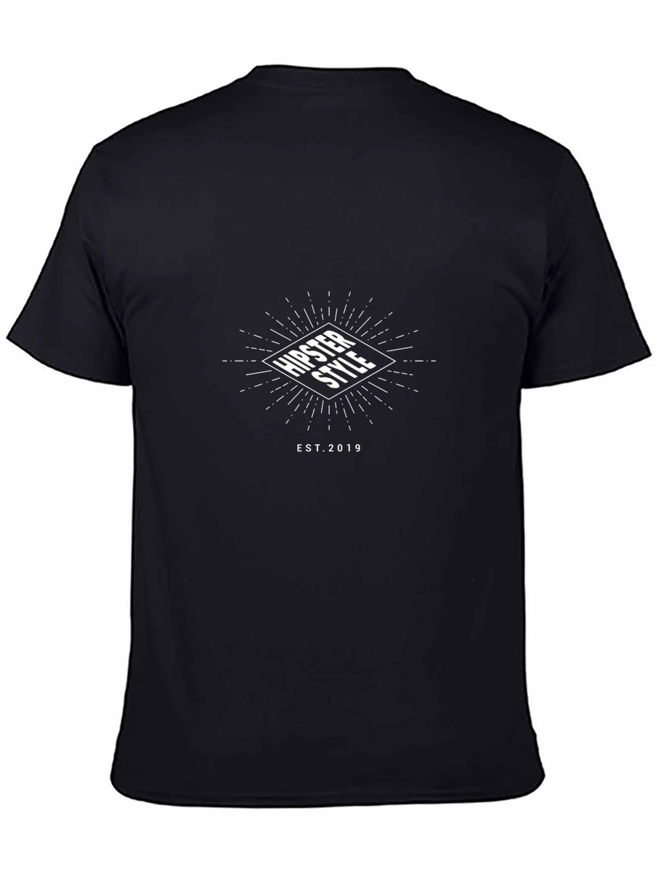 Hipster Style T-Shirt - Est. 2019 Premium Cotton