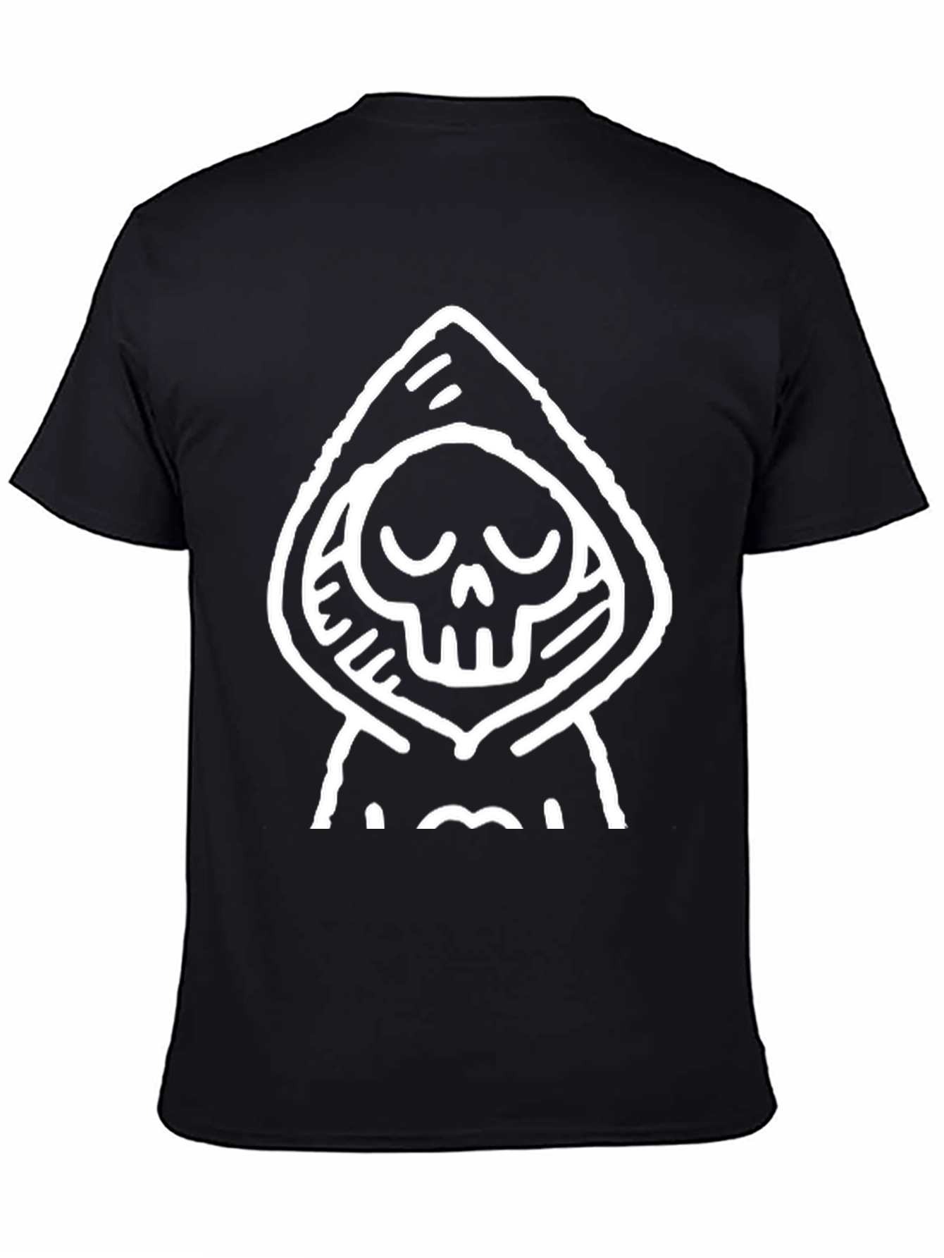Grim Reaper Graphic Tee - Casual Cotton Comfort