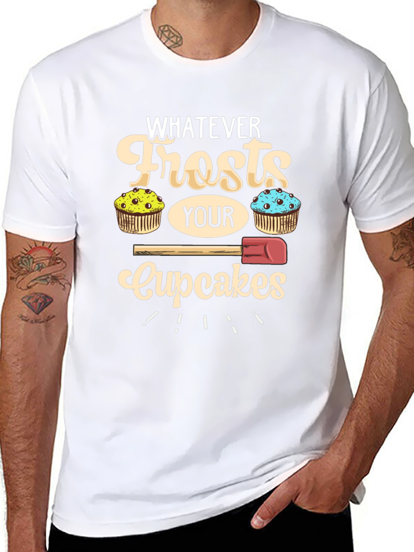 Whatever Frosts Your Cupcakes Graphic Tee