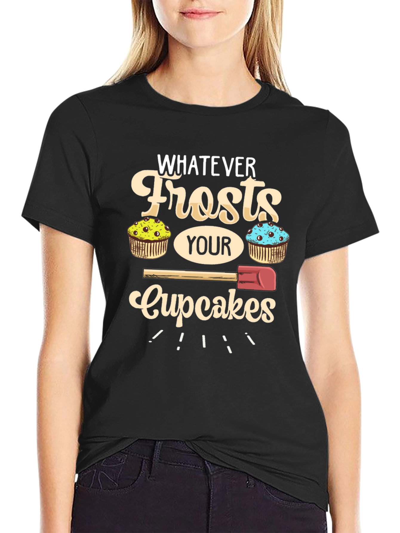 Whatever Frosts Your Cupcakes Graphic Tee