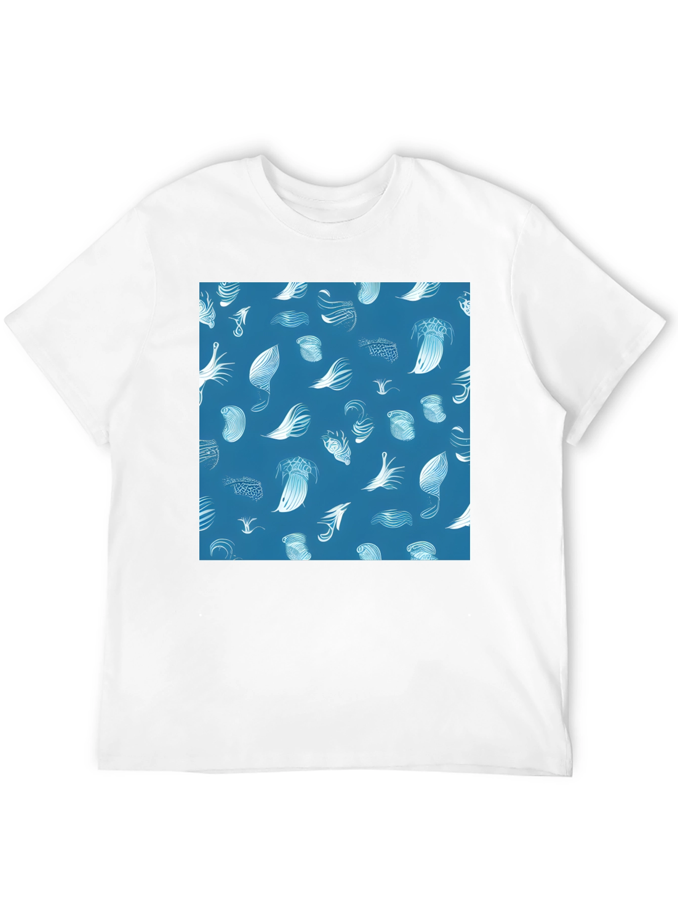 Abstract Ocean Pattern T-Shirt