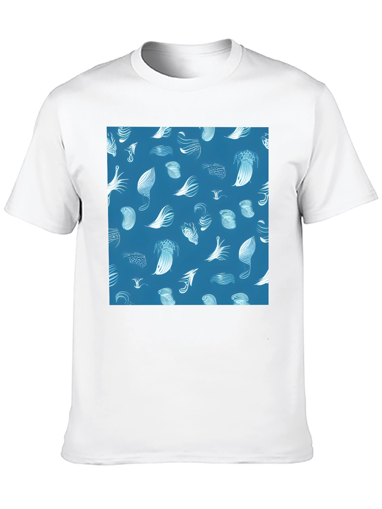 Abstract Ocean Pattern T-Shirt