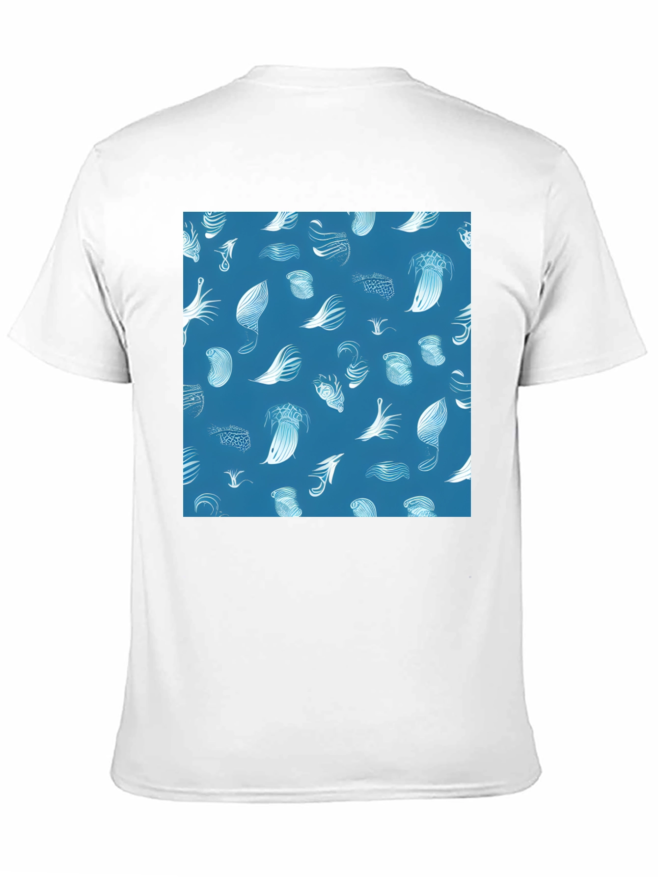 Abstract Ocean Pattern T-Shirt