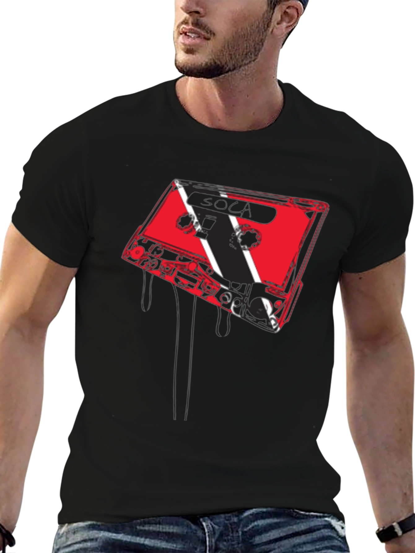 Retro Cassette Tape Graphic Tee