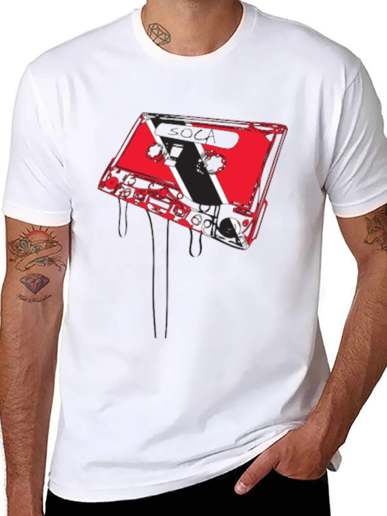 Retro Cassette Tape Graphic Tee