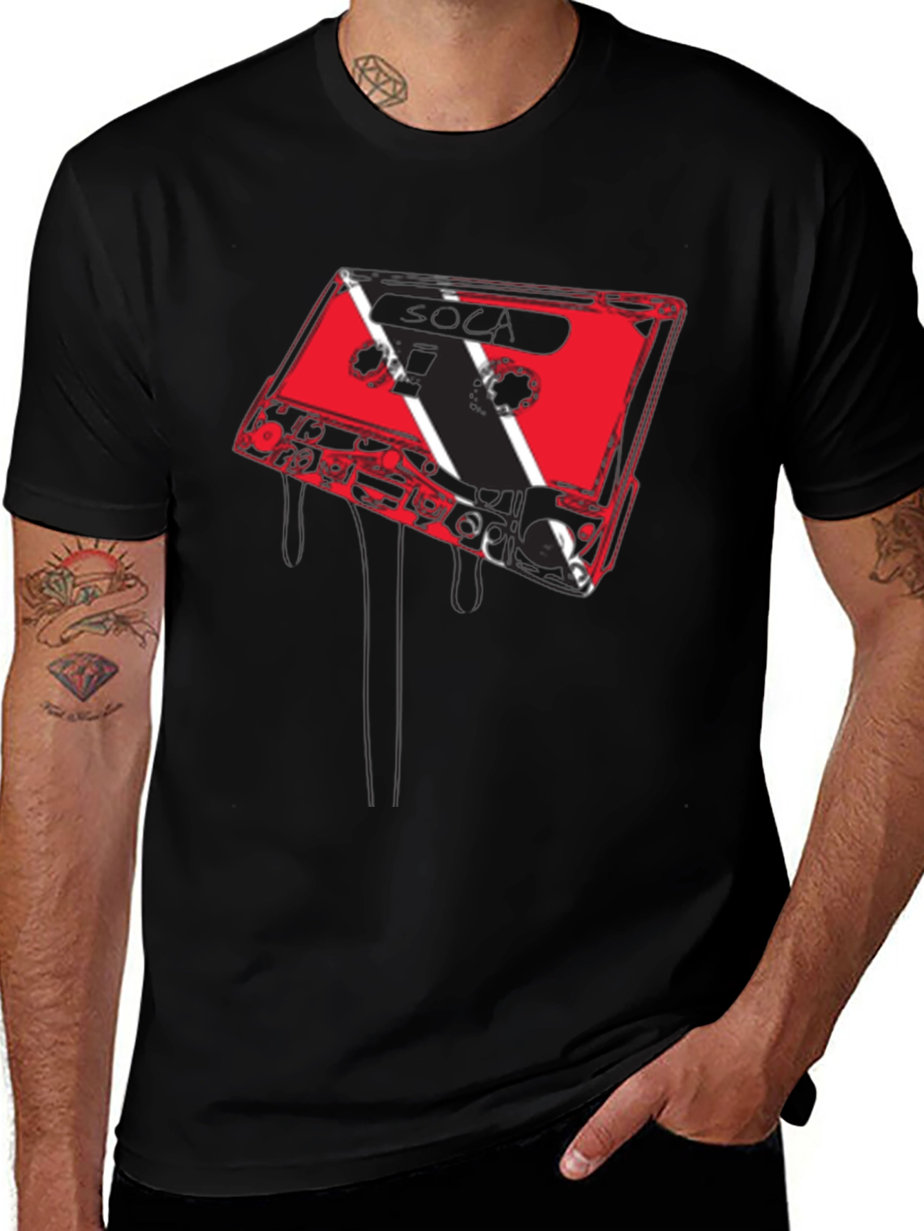 Retro Cassette Tape Graphic Tee