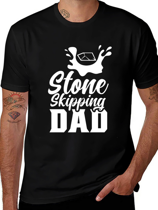 Stone Skipping Dad T-Shirt