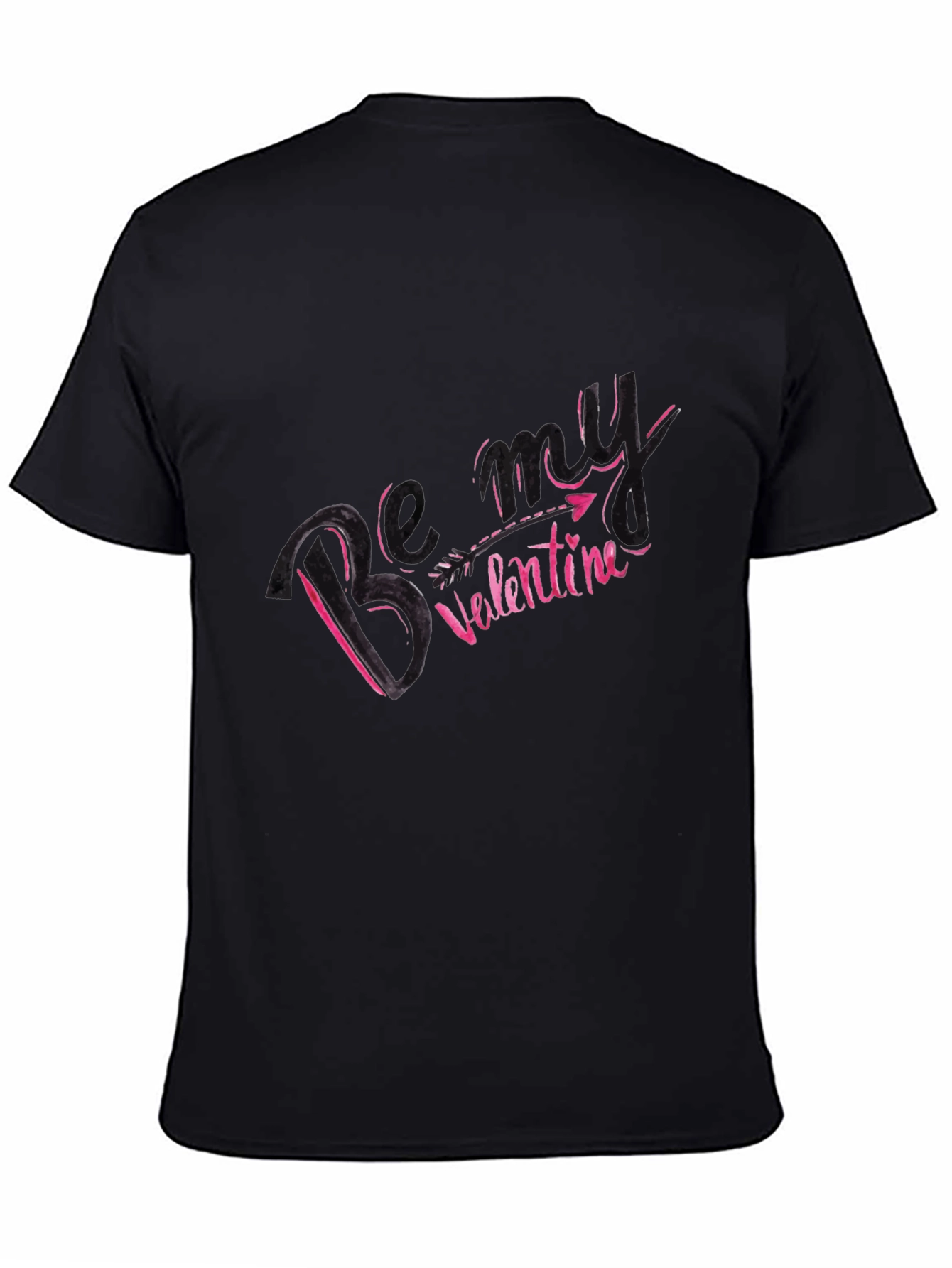 Be My Valentine Black T-Shirt