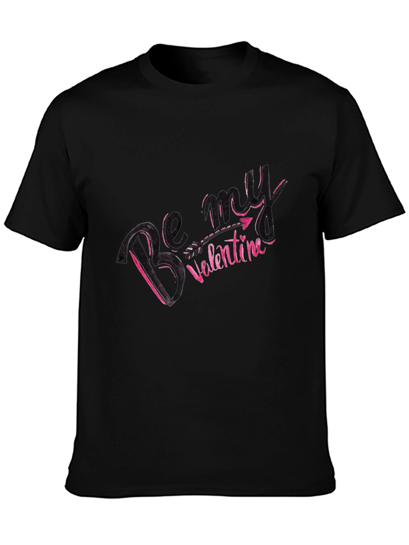 Be My Valentine Black T-Shirt