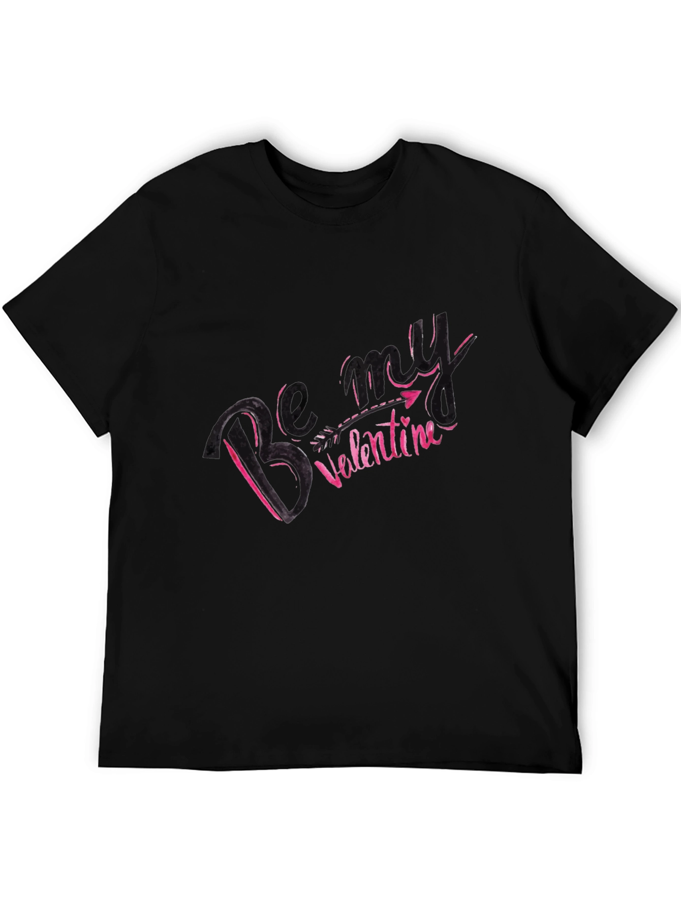 Be My Valentine Black T-Shirt