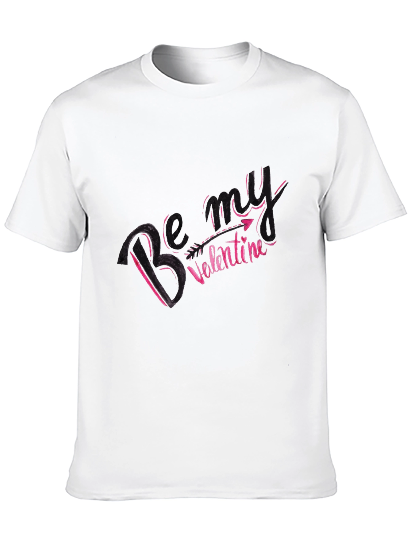 Be My Valentine Black T-Shirt