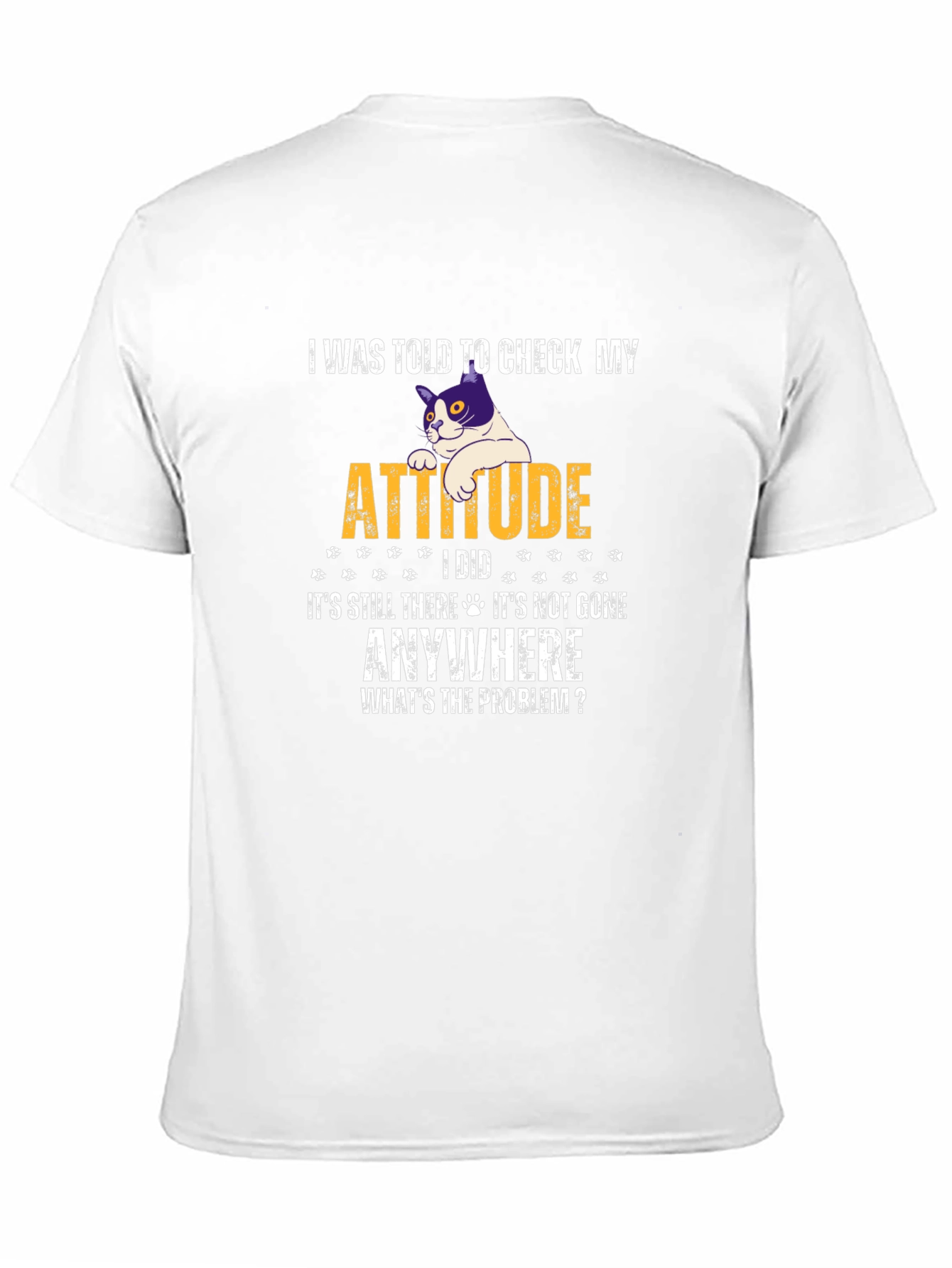 Funny Cat Attitude T-Shirt