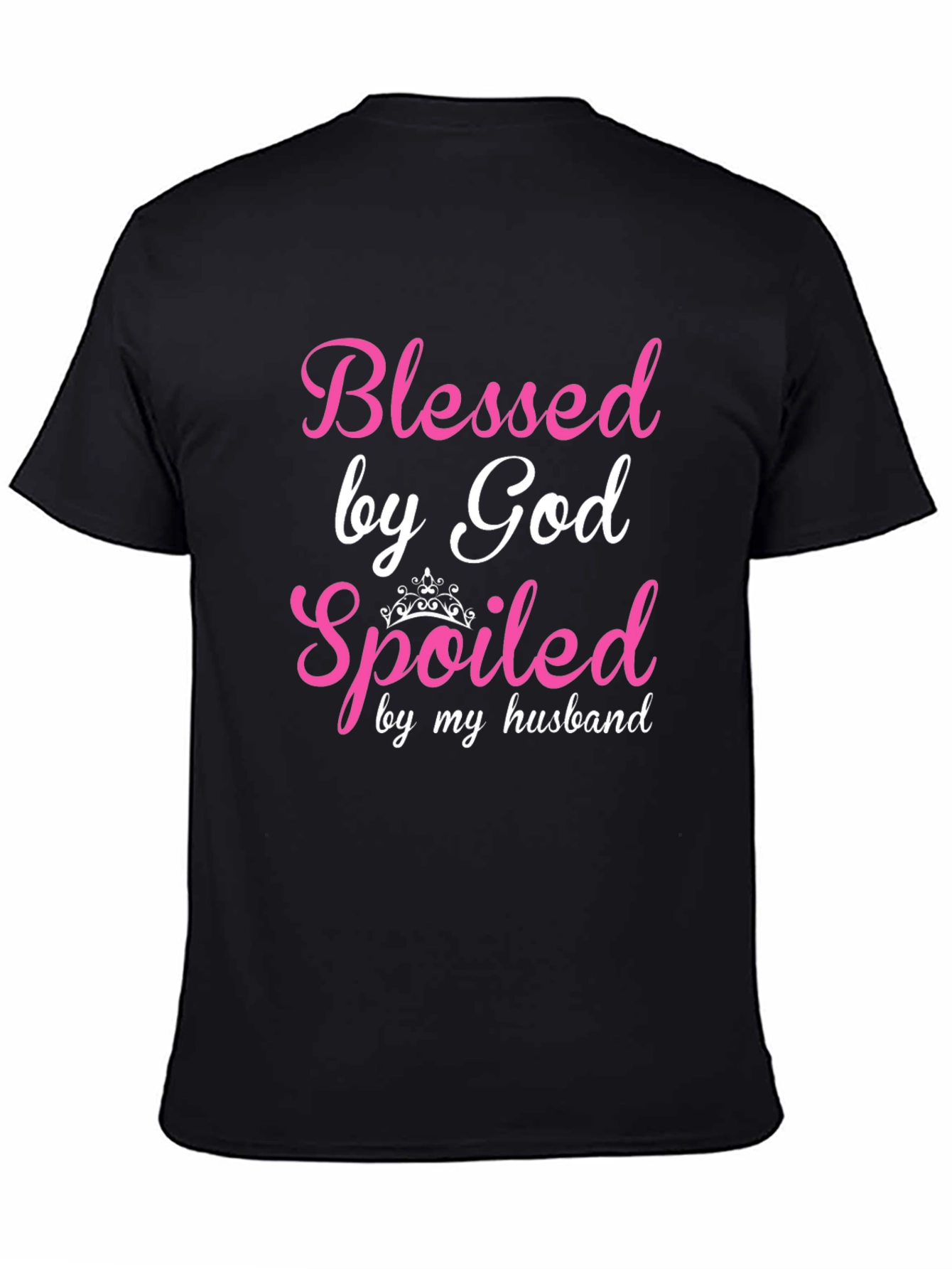 Blessed by God Spoiled by Husband T-Shirt