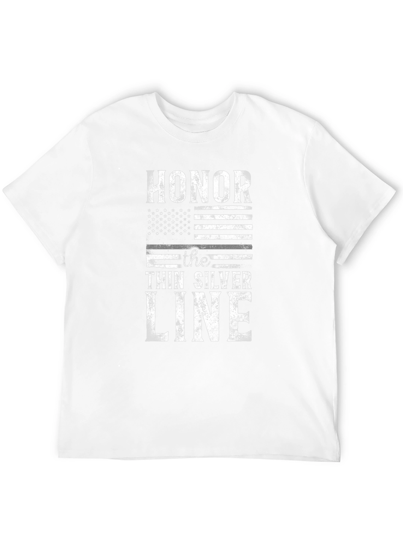 Honor the Thin Silver Line Graphic Tee
