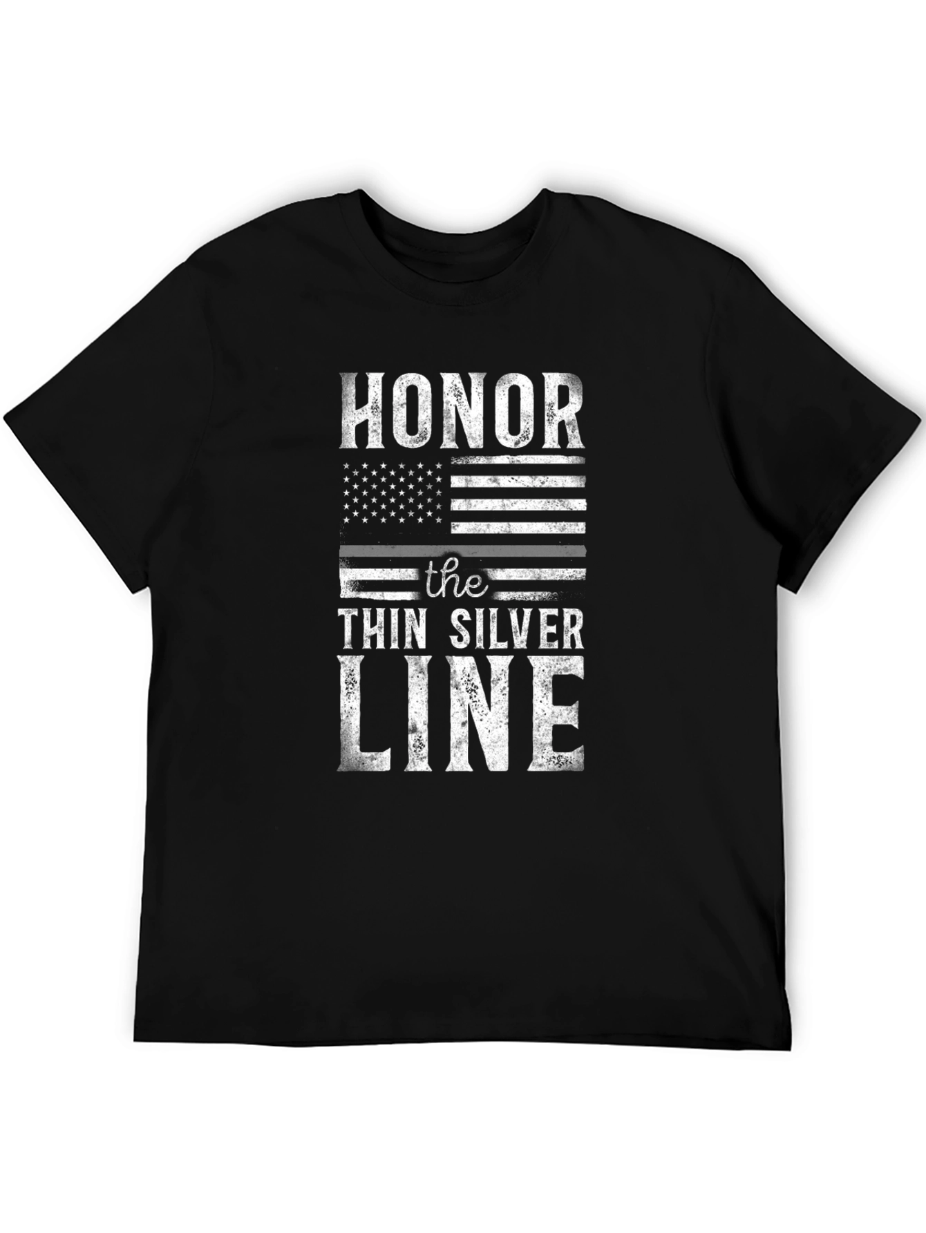Honor the Thin Silver Line Graphic Tee
