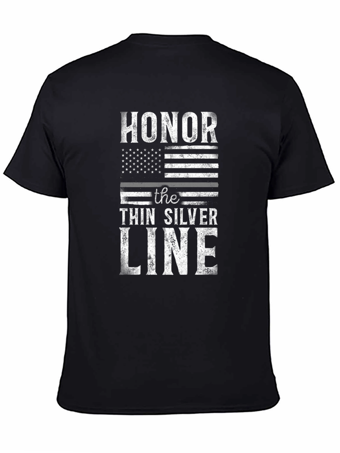 Honor the Thin Silver Line Graphic Tee