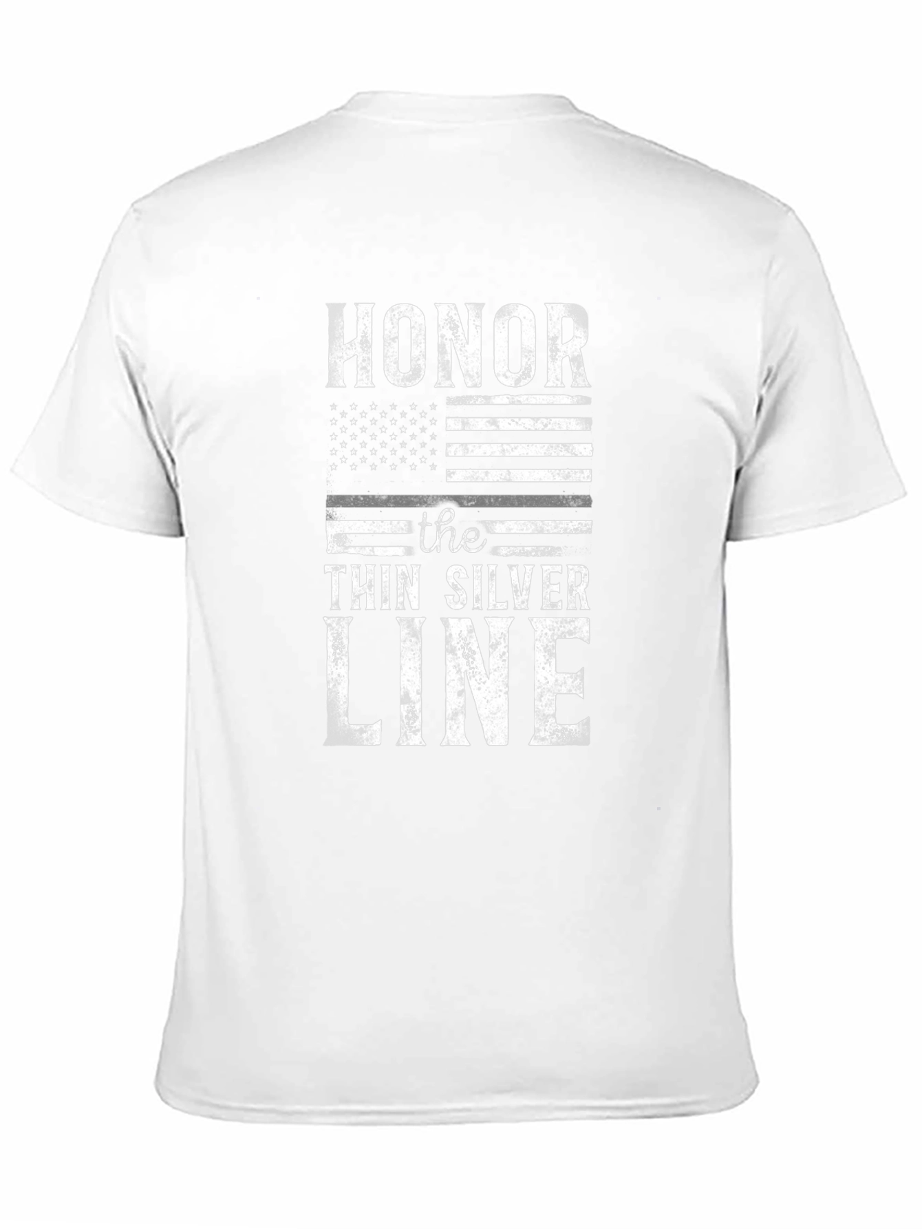 Honor the Thin Silver Line Graphic Tee
