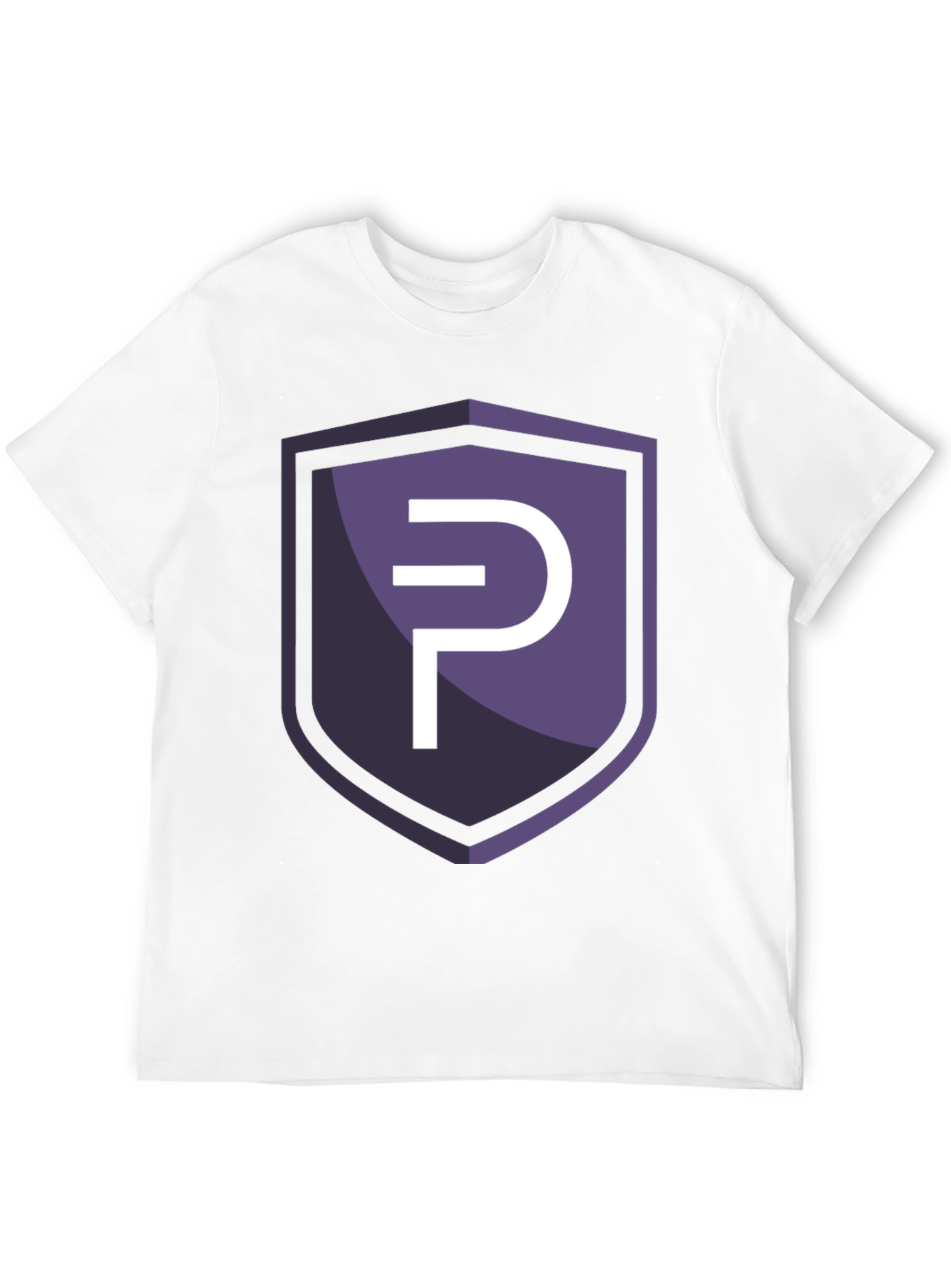 Modern Shield Logo Tee - Stylish Graphic Print