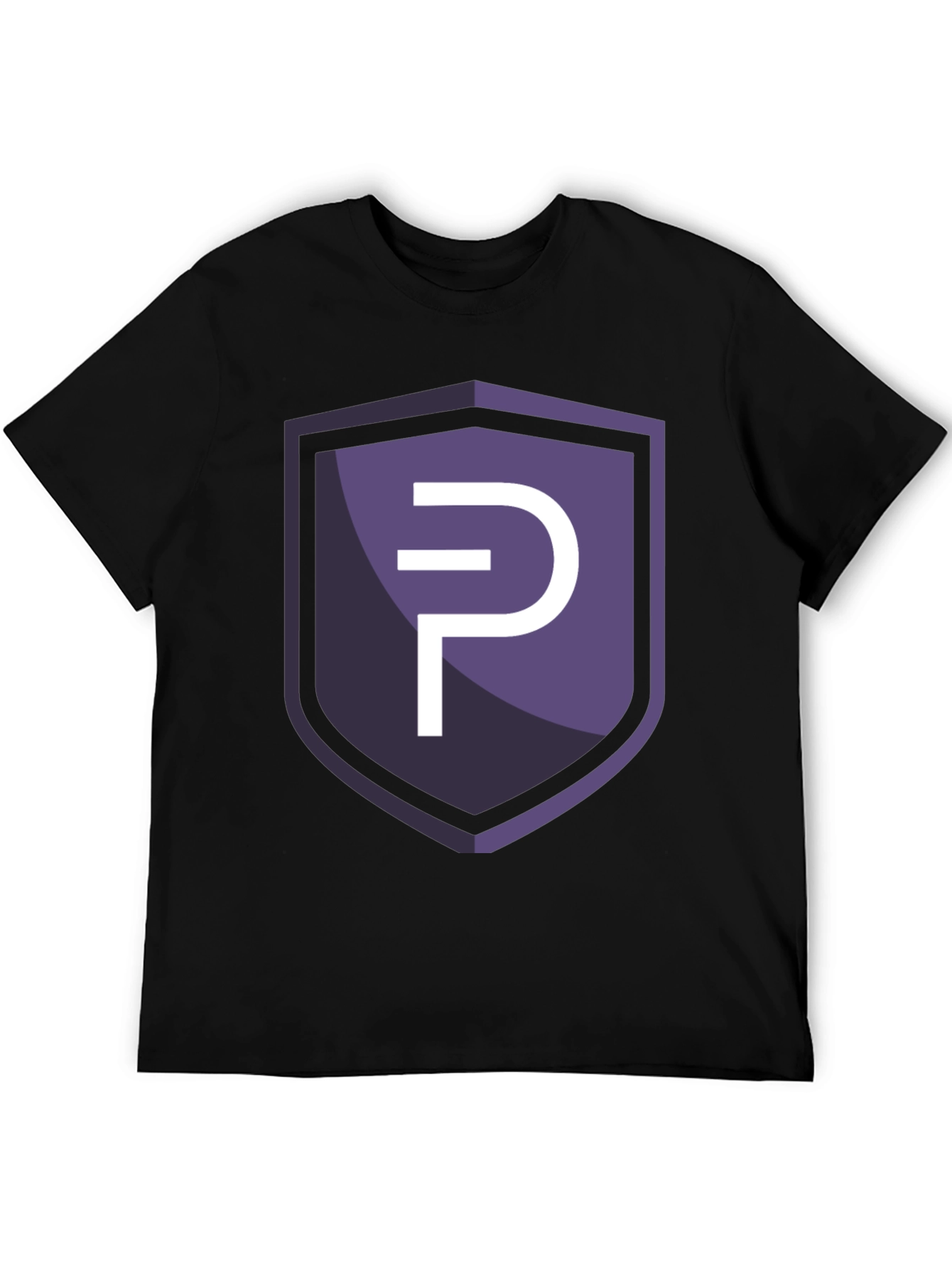 Modern Shield Logo Tee - Stylish Graphic Print