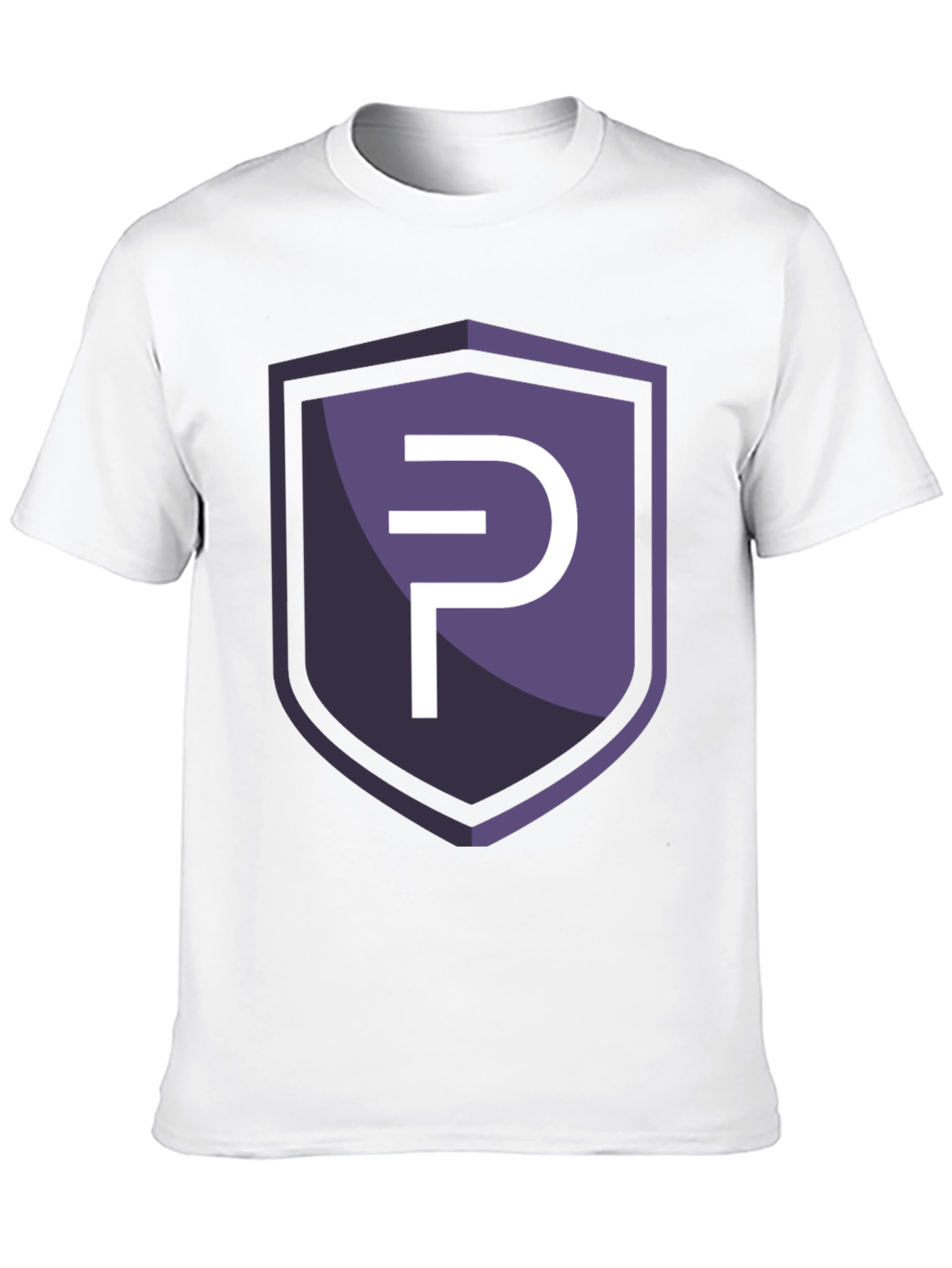 Modern Shield Logo Tee - Stylish Graphic Print