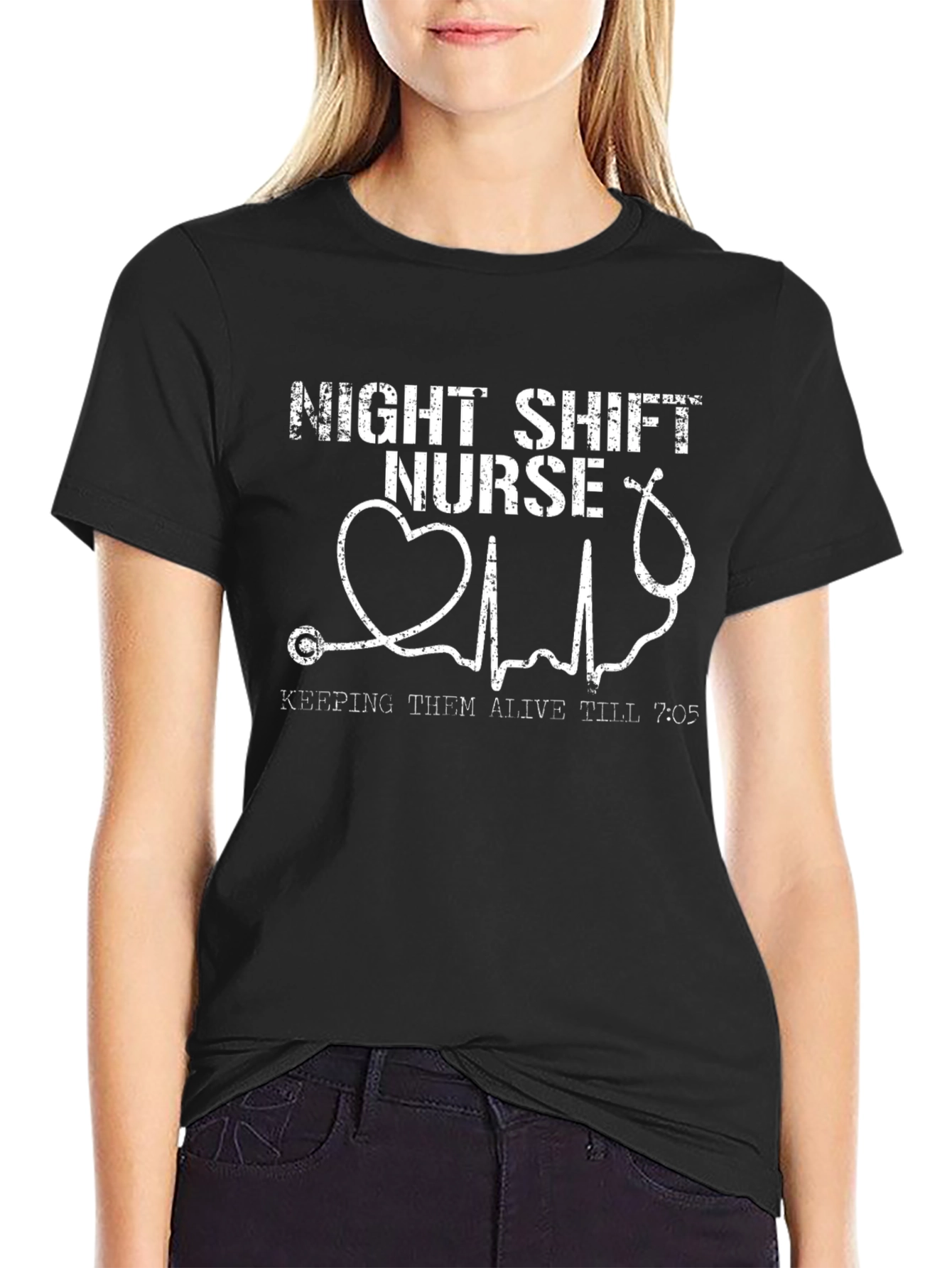 Night Shift Nurse Graphic Tee
