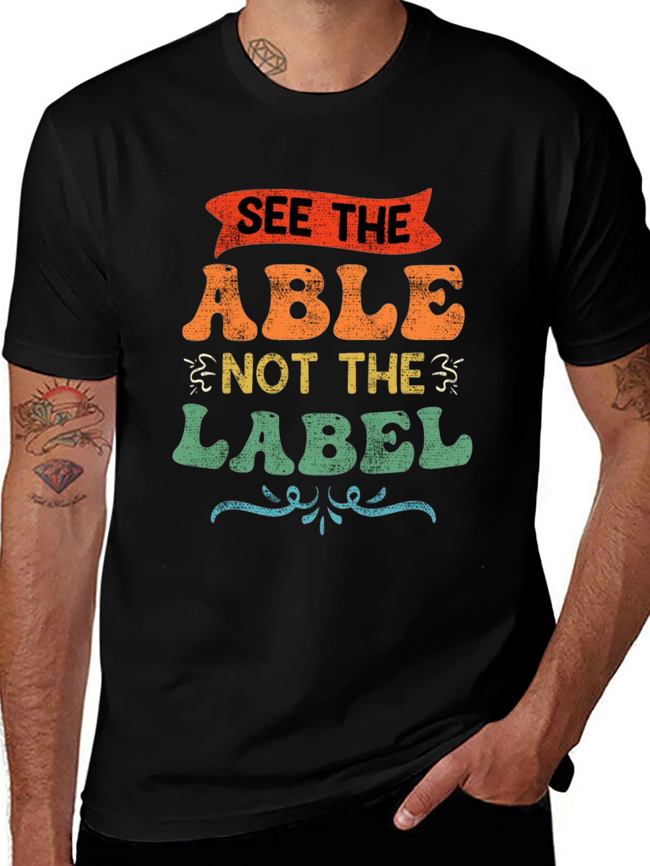 See the Able Not the Label Graphic T-Shirt