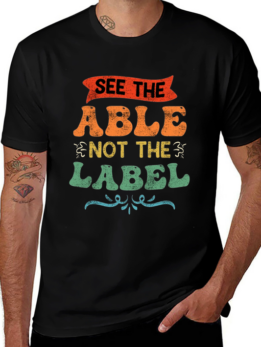 See the Able Not the Label Graphic T-Shirt