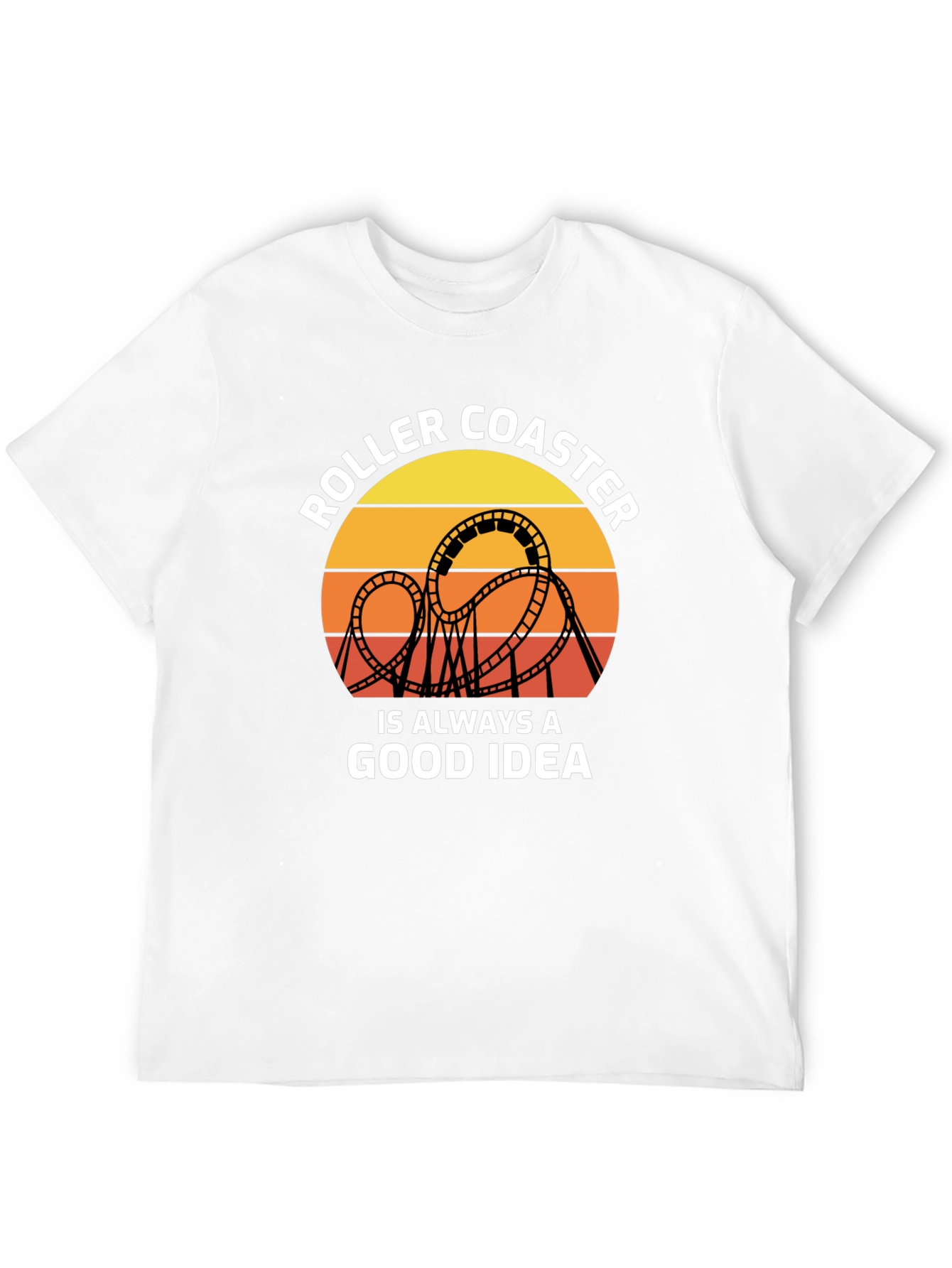 Roller Coaster Good Idea Graphic Tee
