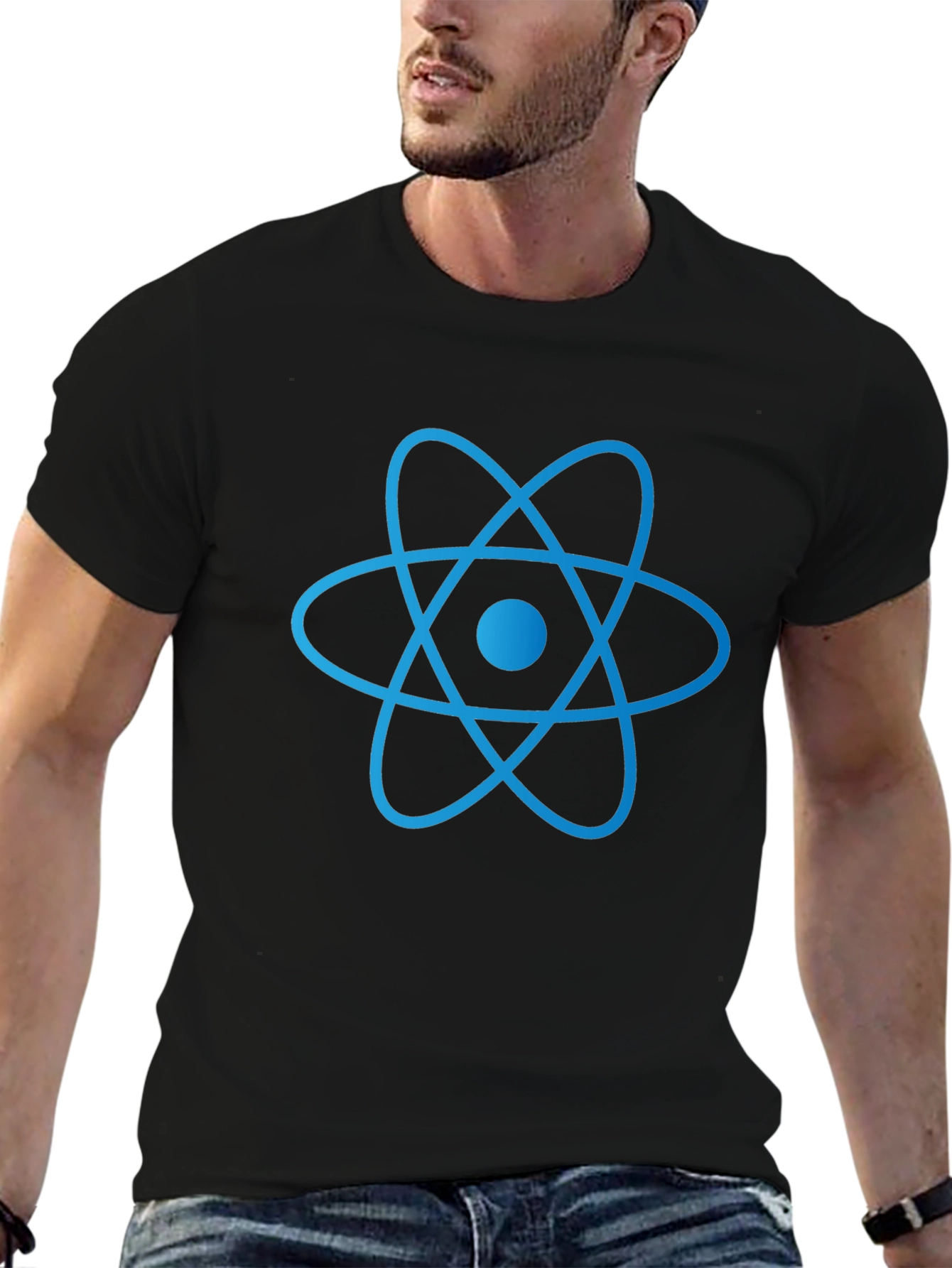 Atom Symbol Graphic T-Shirt