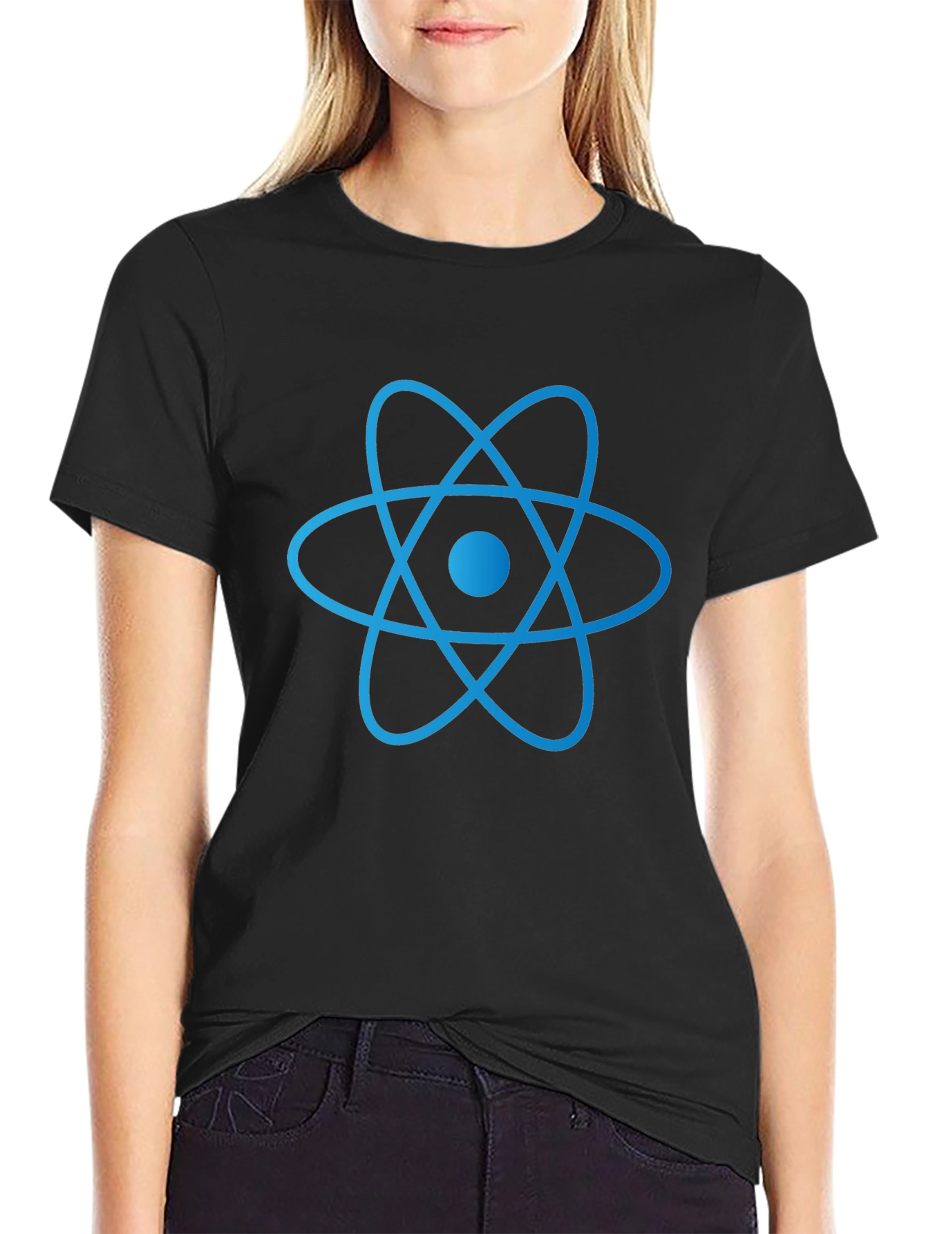 Atom Symbol Graphic T-Shirt