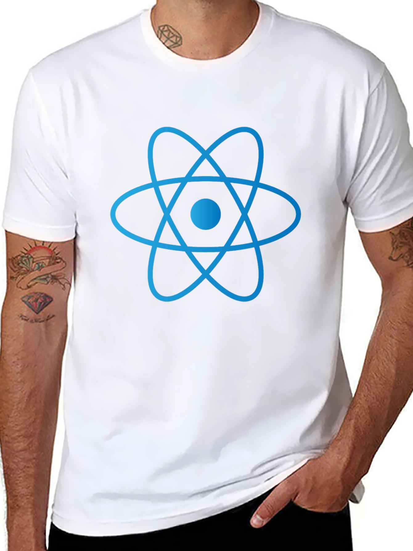 Atom Symbol Graphic T-Shirt