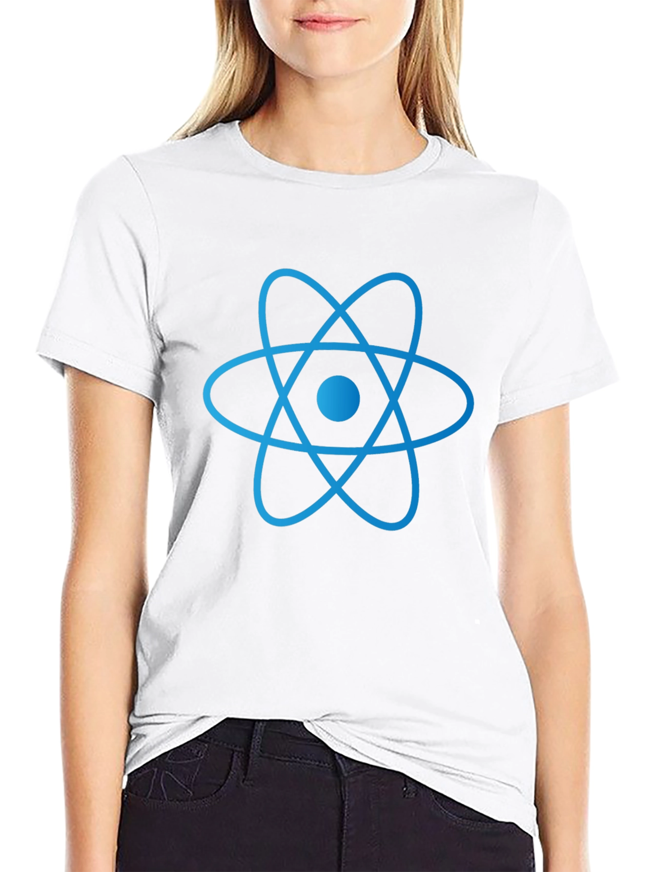 Atom Symbol Graphic T-Shirt