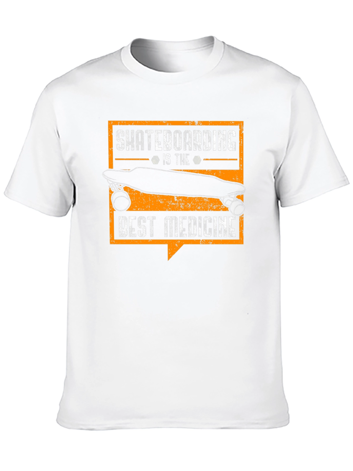Skateboarding is the Best Medicine Graphic T-Shirt