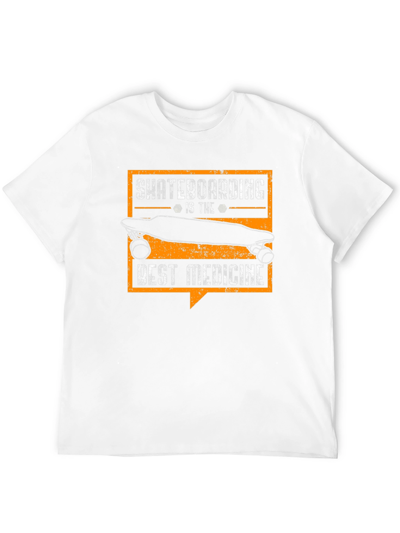 Skateboarding is the Best Medicine Graphic T-Shirt