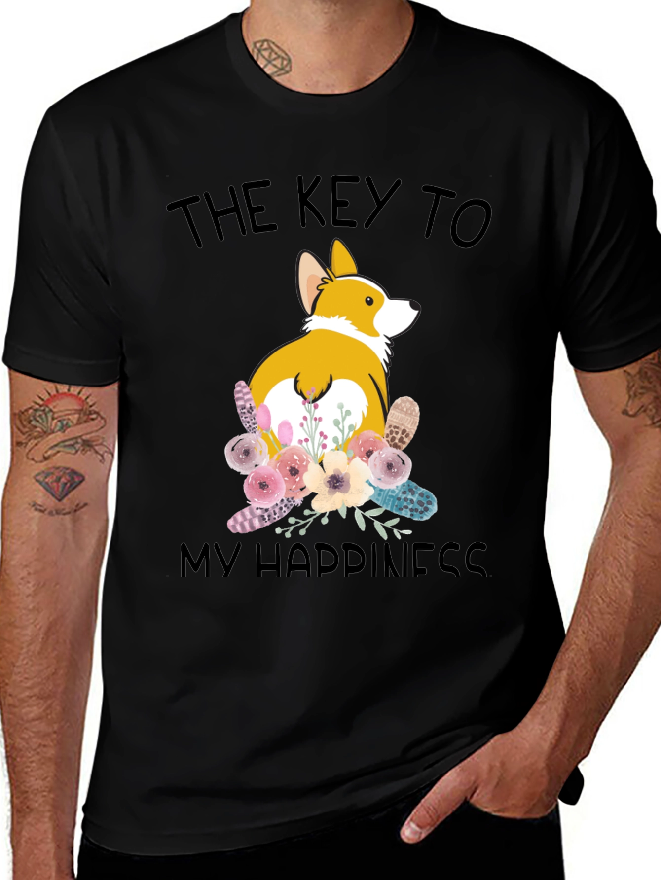 Corgi Happiness T-Shirt