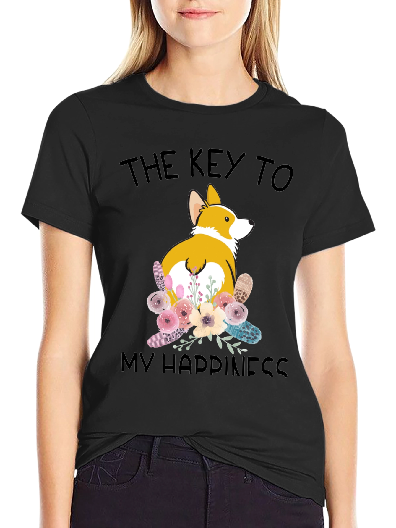 Corgi Happiness T-Shirt