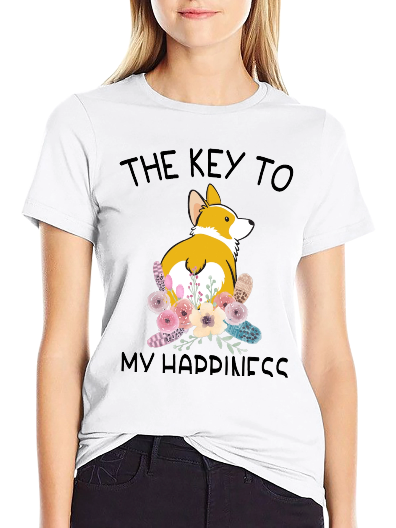 Corgi Happiness T-Shirt