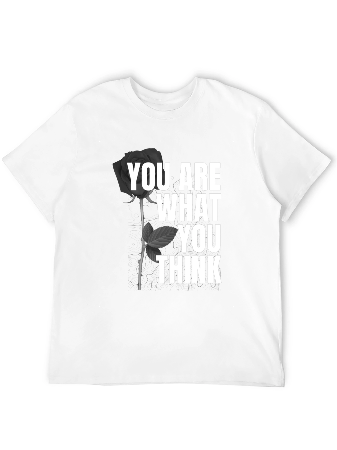 You Are What You Think Graphic Tee - Black