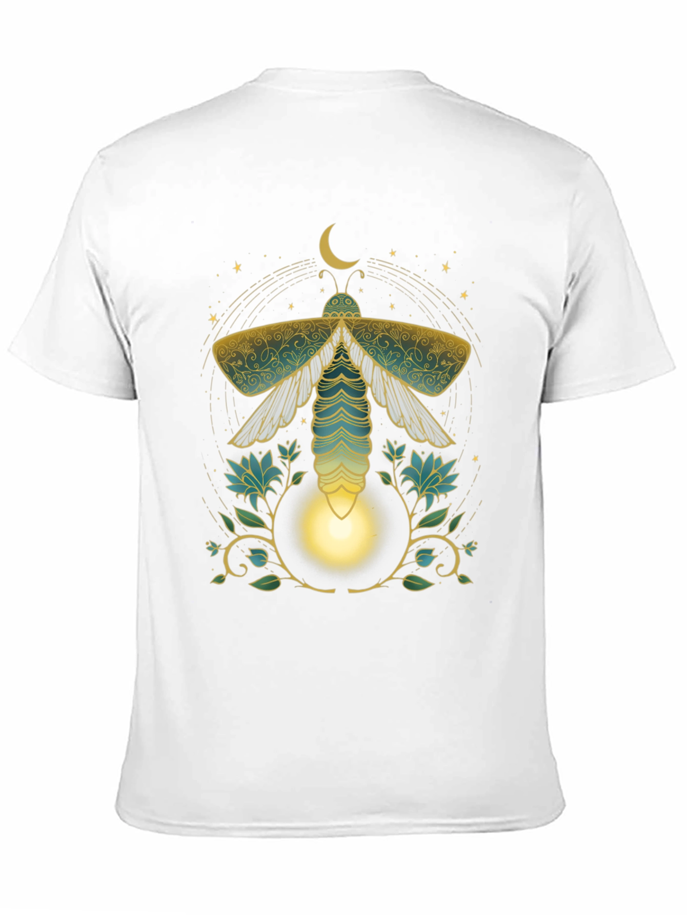 Mystic Moth Graphic Tee - Unique Print