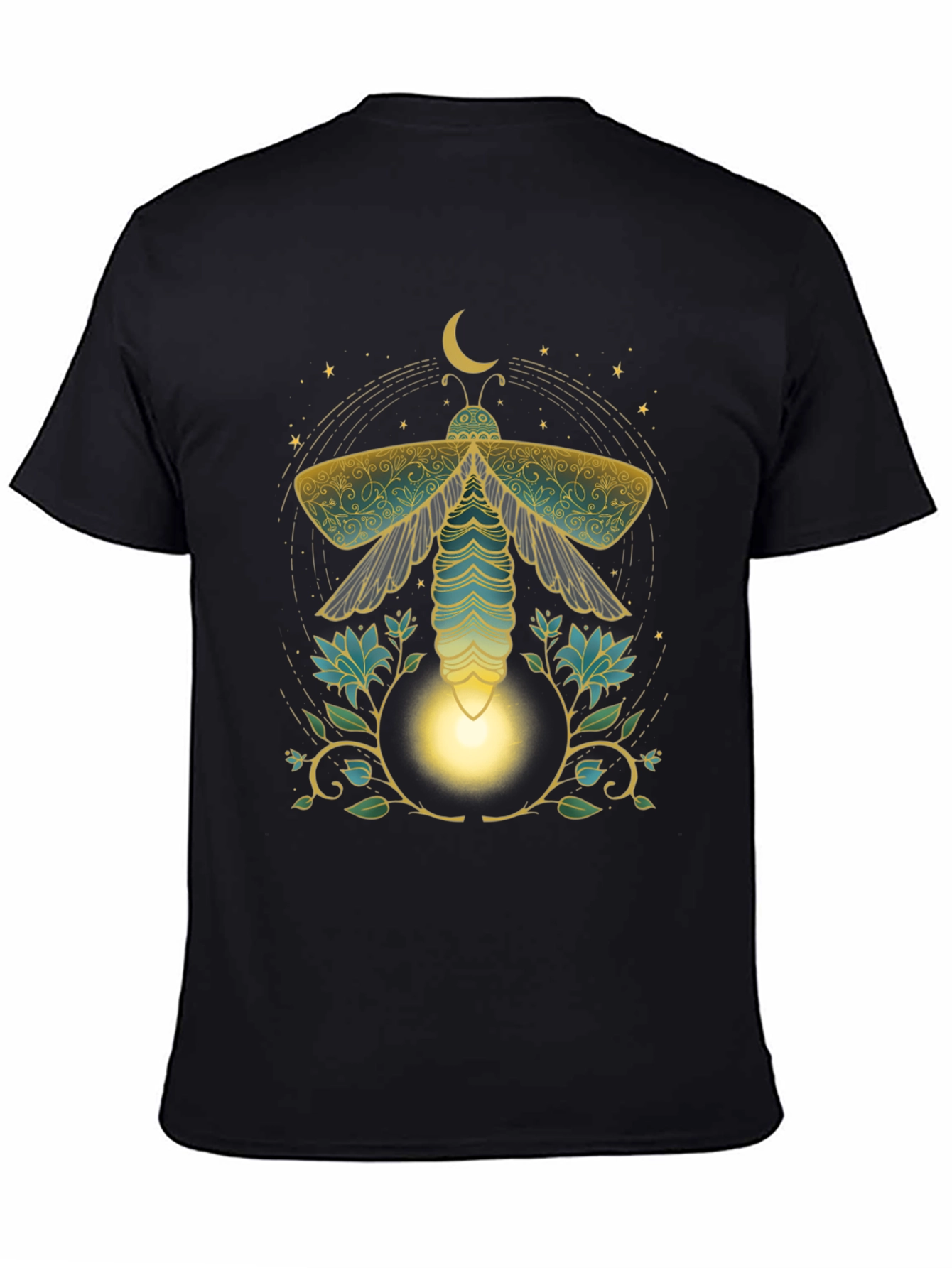 Mystic Moth Graphic Tee - Unique Print