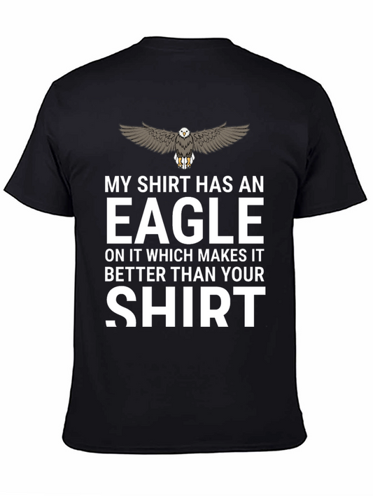 Eagle Graphic T-Shirt - Funny Novelty Tee