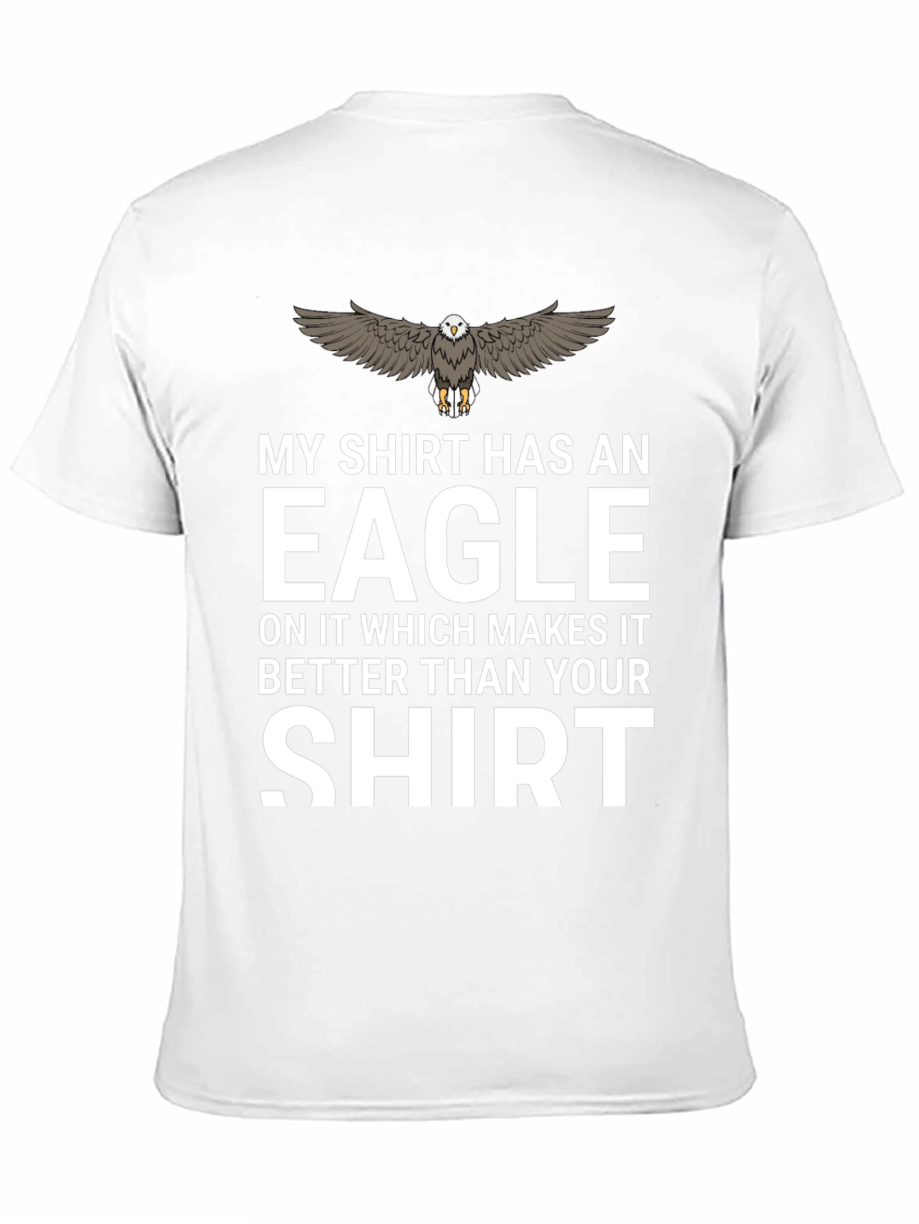 Eagle Graphic T-Shirt - Funny Novelty Tee