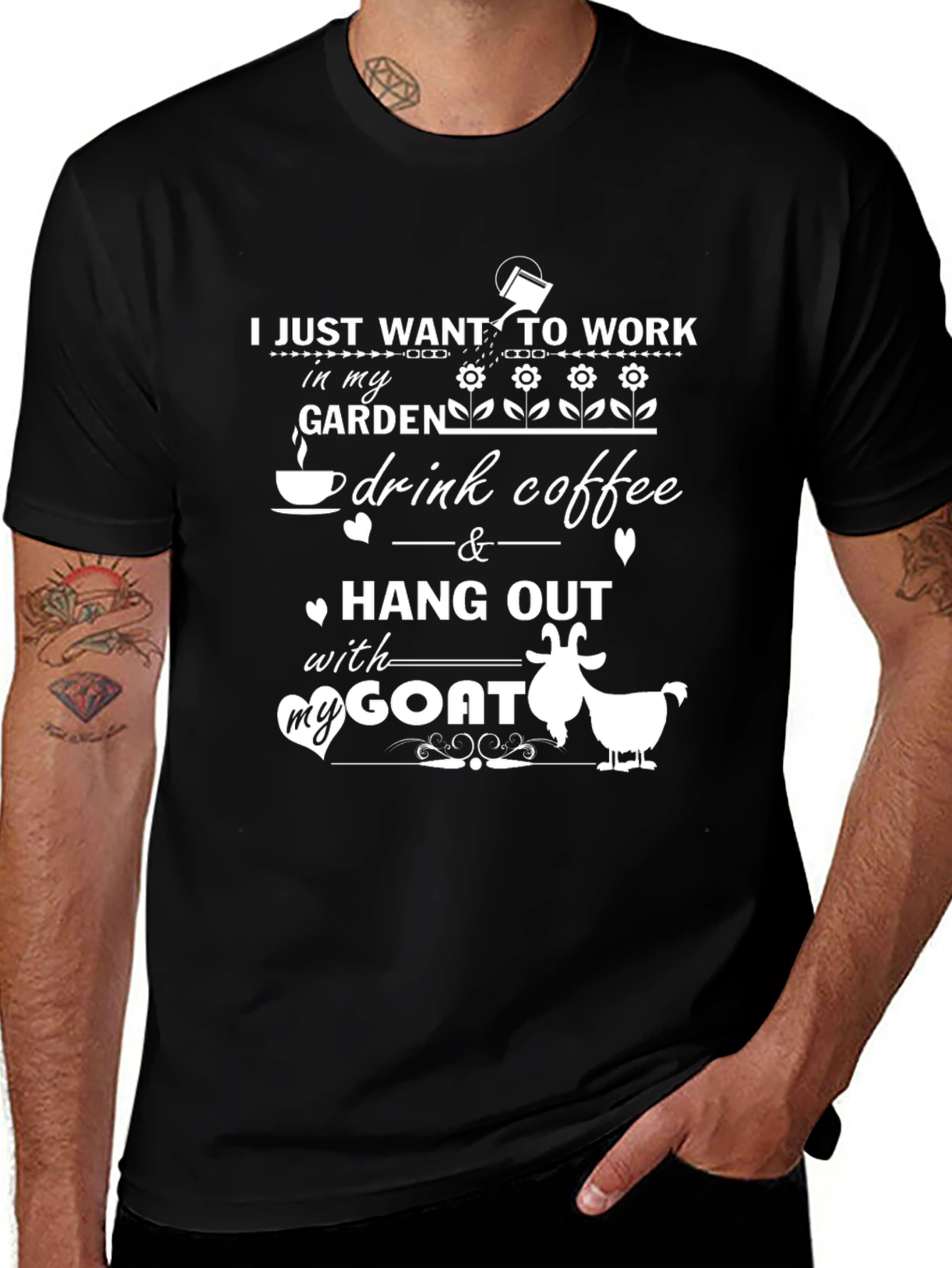 Gardening & Goat Lover T-Shirt