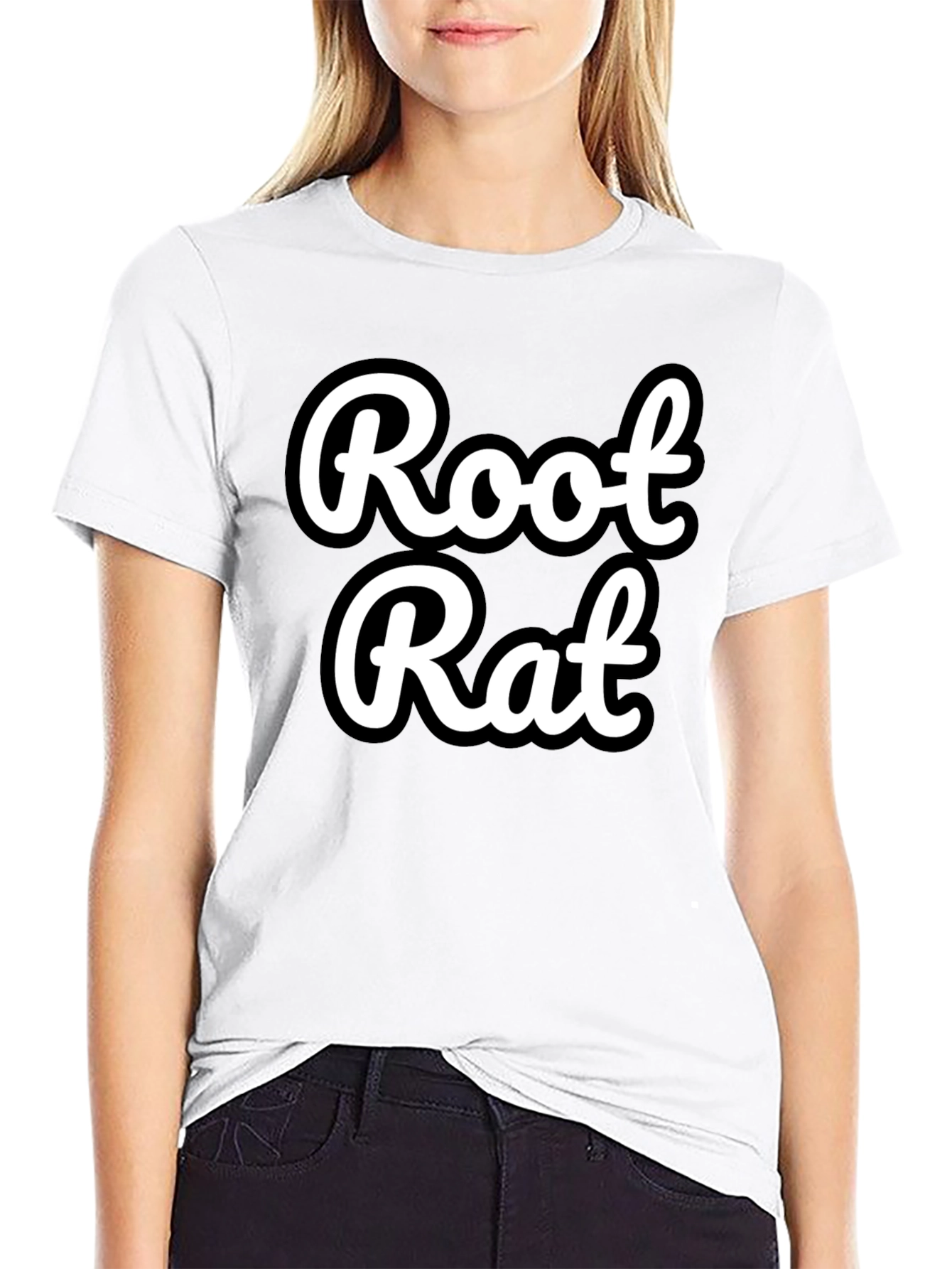 Root Rat Graphic Tee - Bold Statement T-Shirt