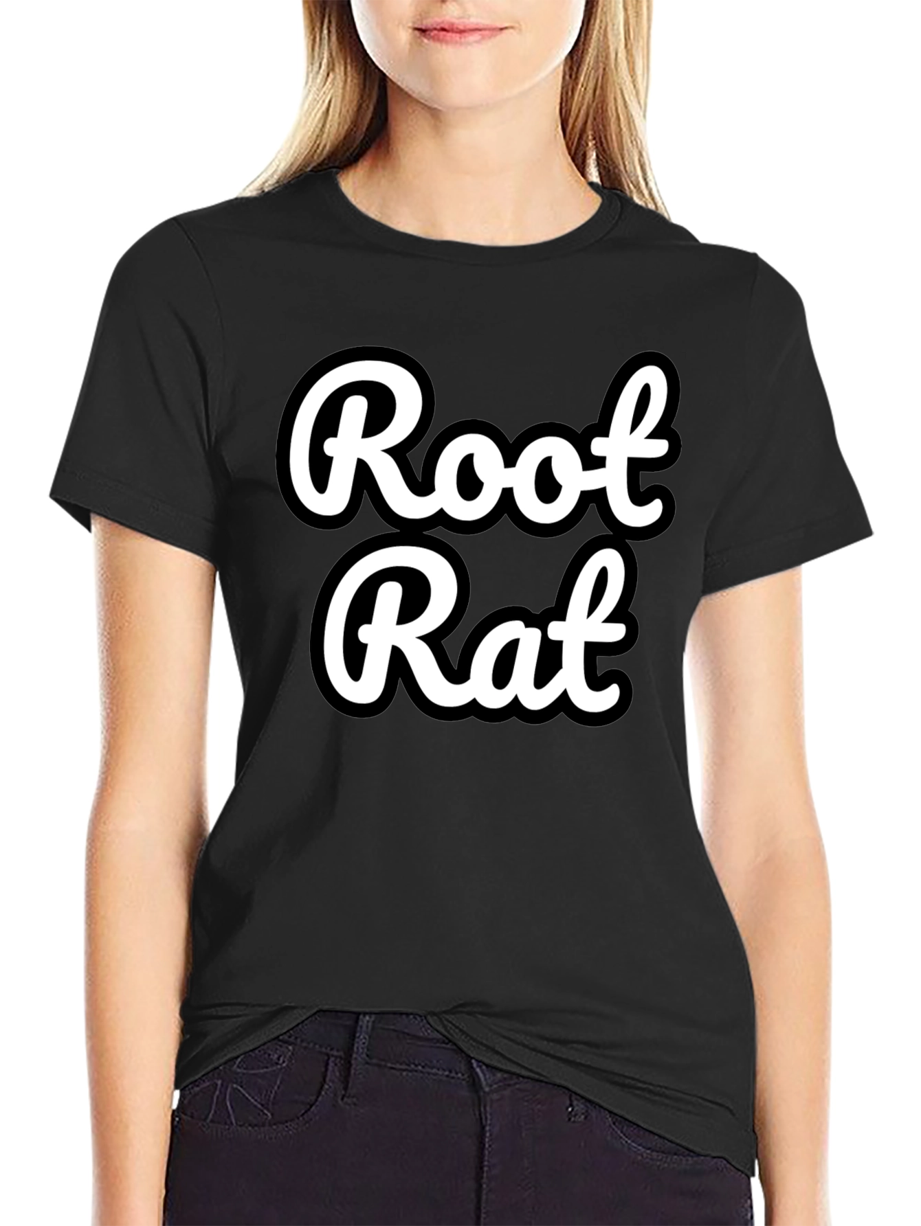 Root Rat Graphic Tee - Bold Statement T-Shirt